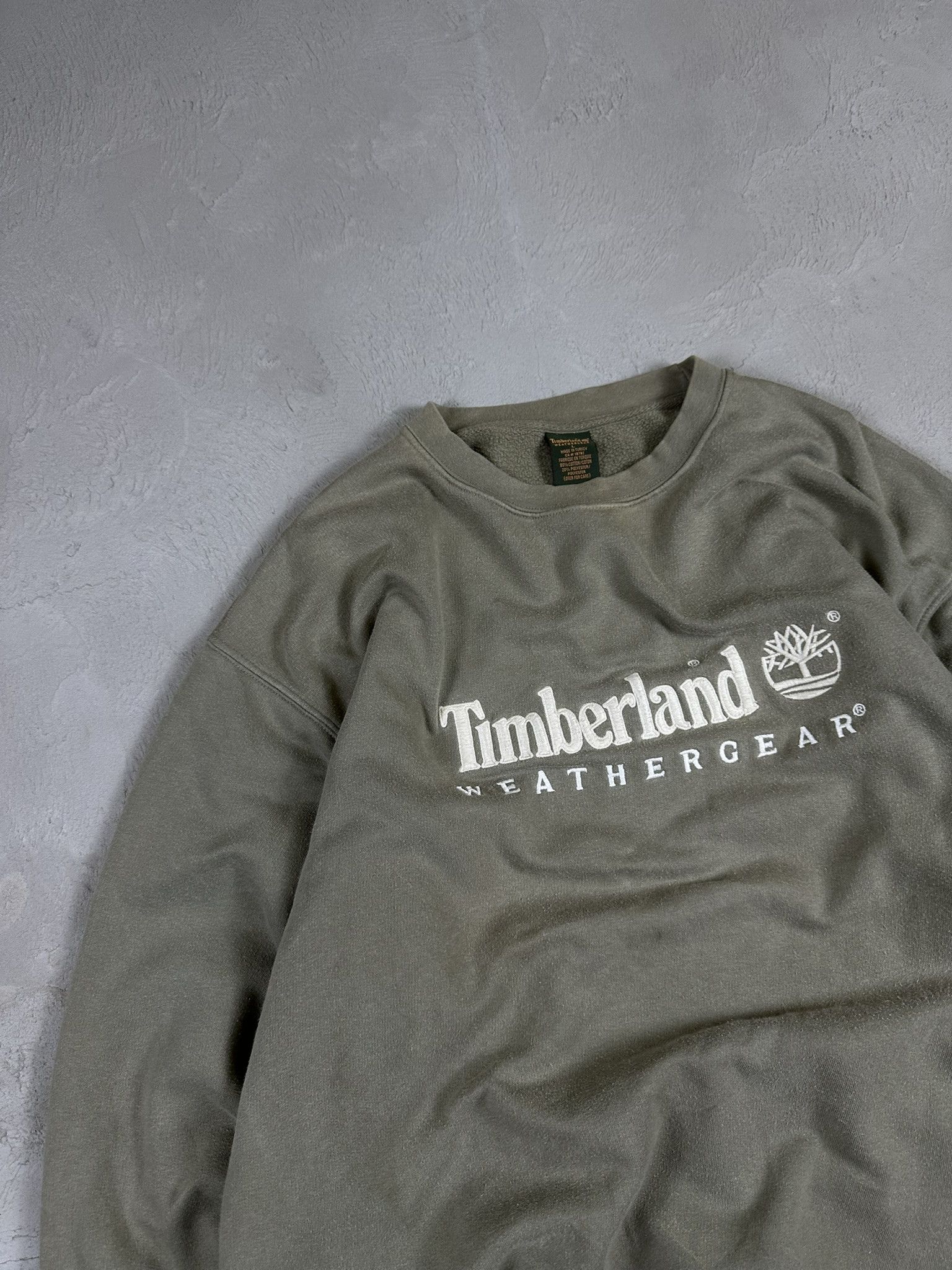 Timberland Vintage Y2k Timberland Boxy Oversized Spellout Sweatshirt Size US L / EU 52-54 / 3 - 6 Thumbnail