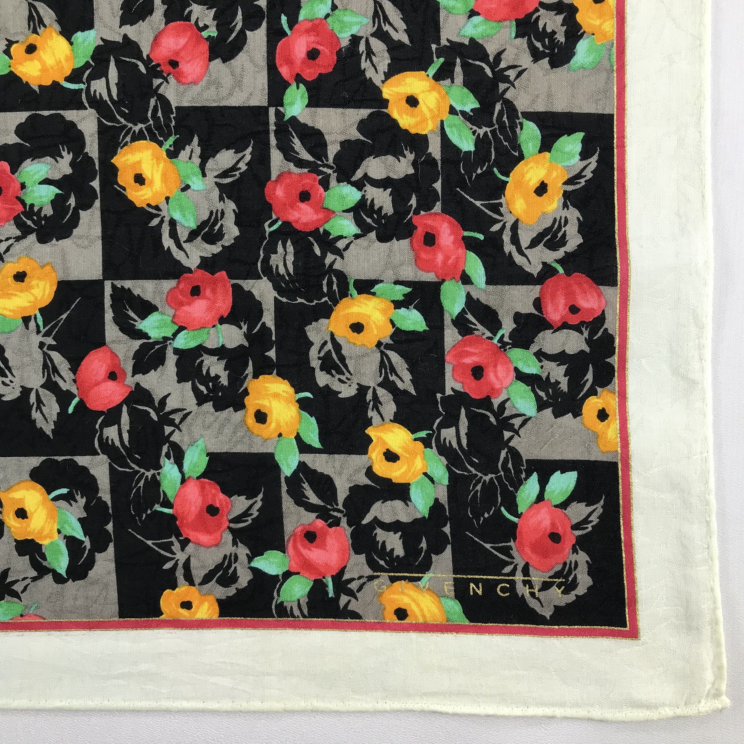 Vintage Givenchy Handkerchief / Bandana / Neckerchief C566 Size ONE SIZE - 5 Thumbnail