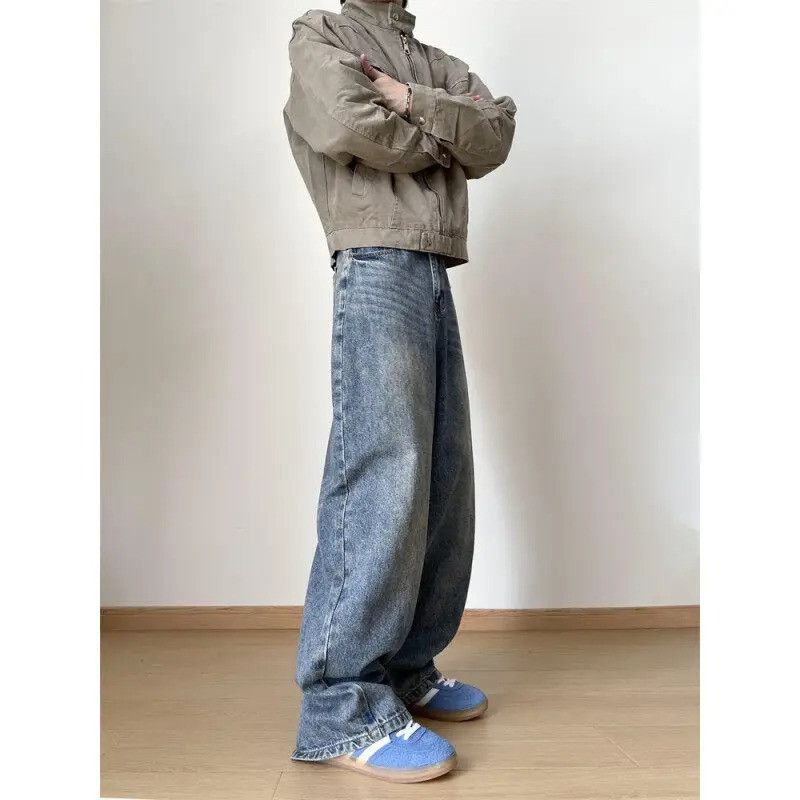 Jean Streetwear Loose Jeans Size US 33 - 3 Thumbnail