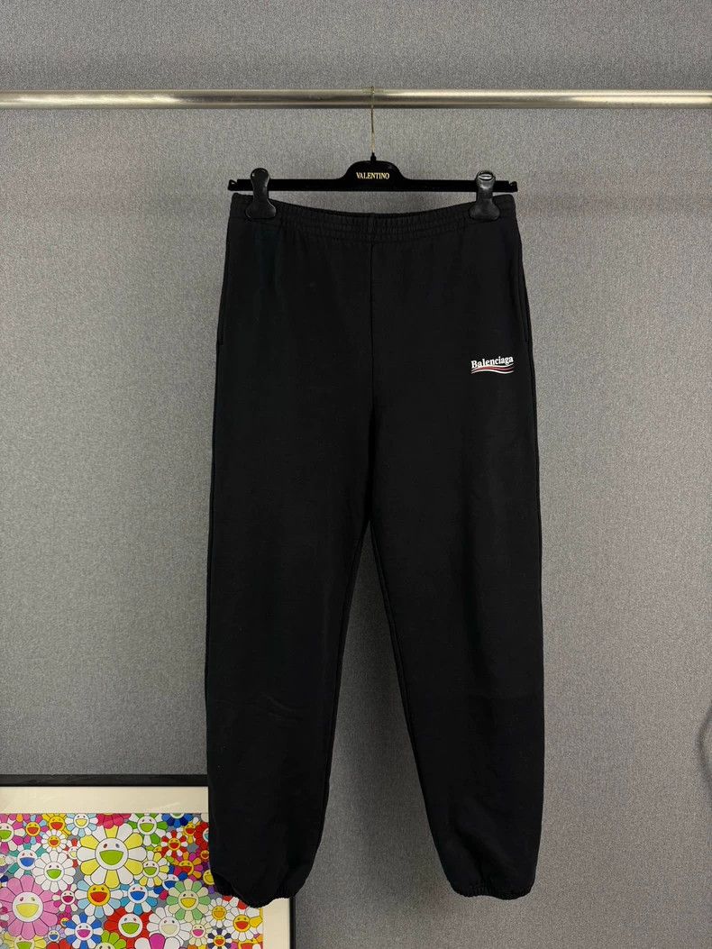 Balenciaga Balenciaga size M Coke print black pants Size US 26 / EU 42 - 1 Thumbnail