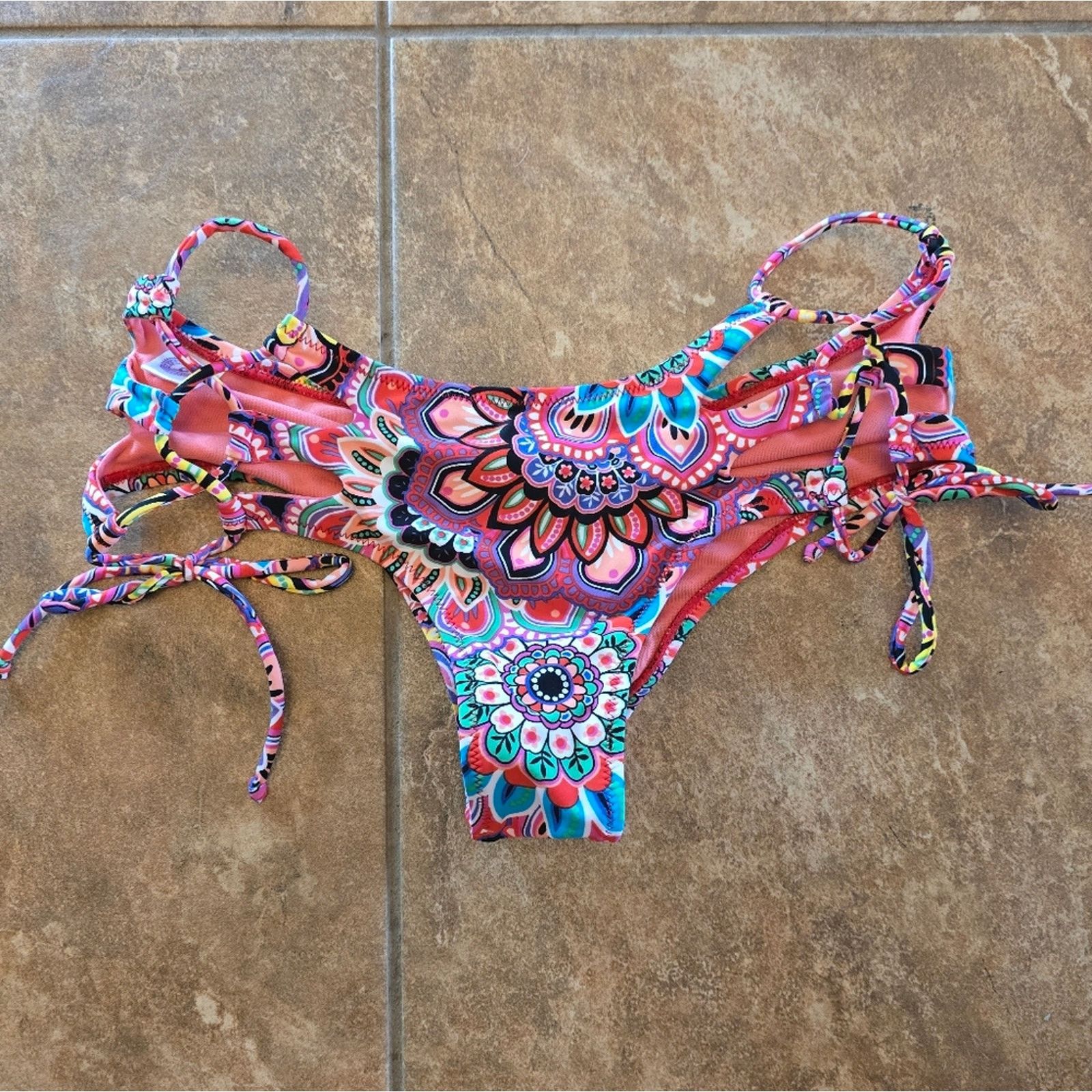 Other Wild Flower | FYS | Santa Cruz Brazilian Bikini Bottoms Size ONE SIZE - 1 Thumbnail