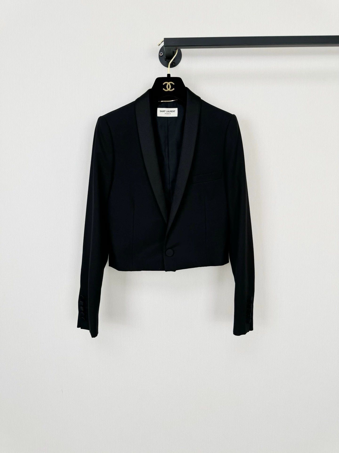 Saint Laurent Paris Saint Laurent Paris Wool coat Size US XS / EU 42 / 0 - 1 Thumbnail