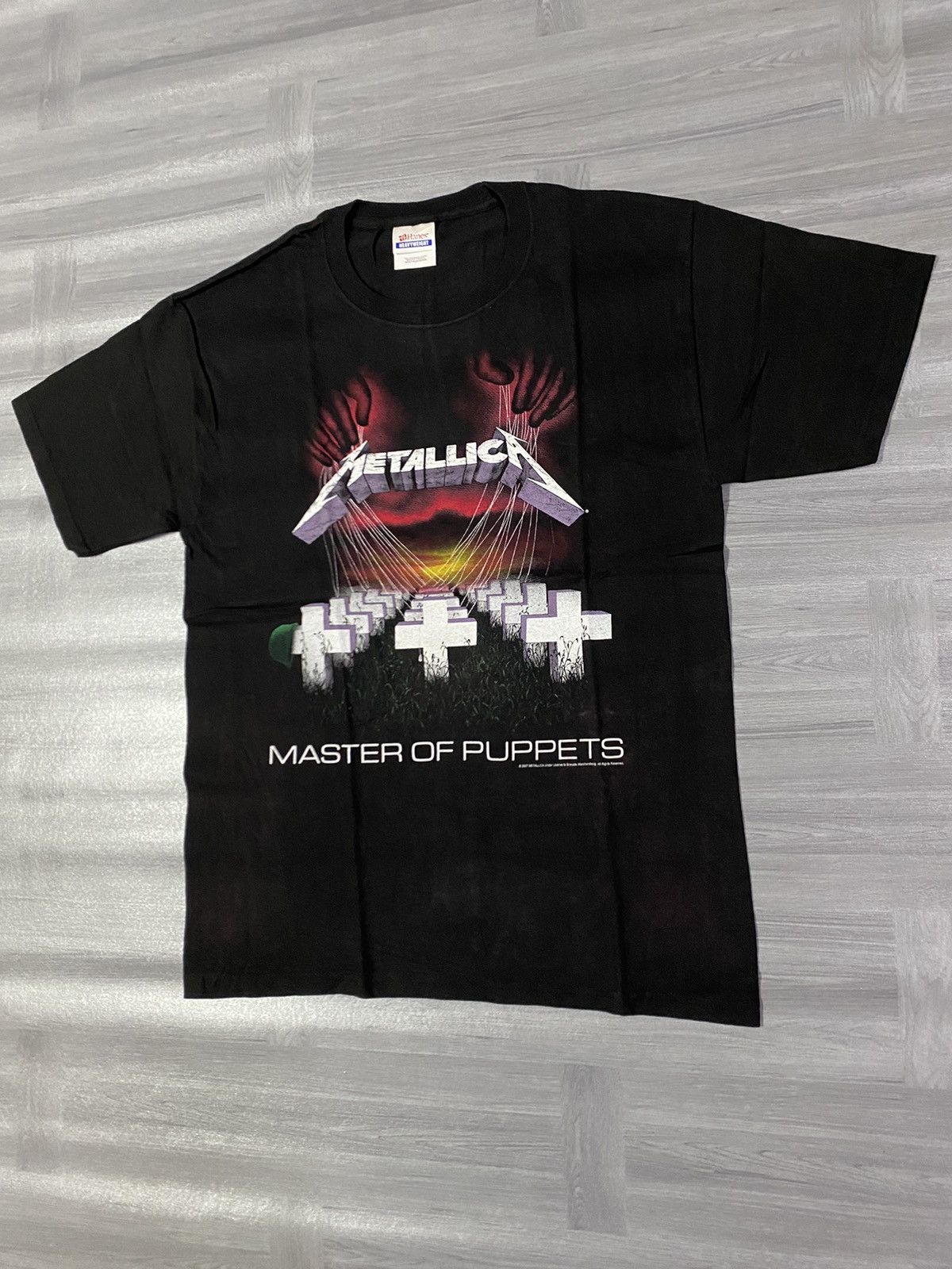 Vintage Metallica Master Puppets 2007