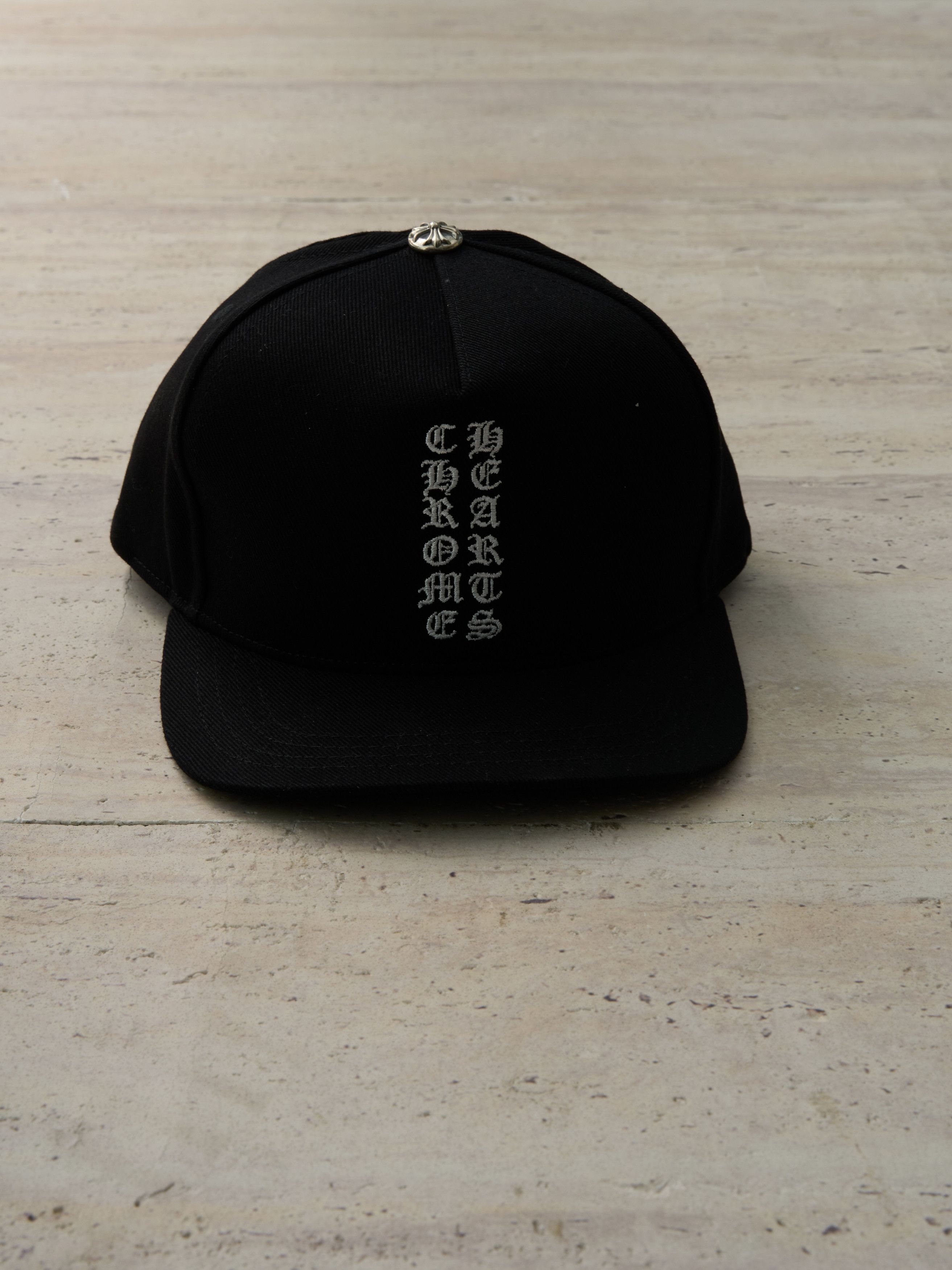 Chrome Hearts Chrome Hearts Vertical Logo Hat Black denim Size ONE SIZE - 4 Thumbnail