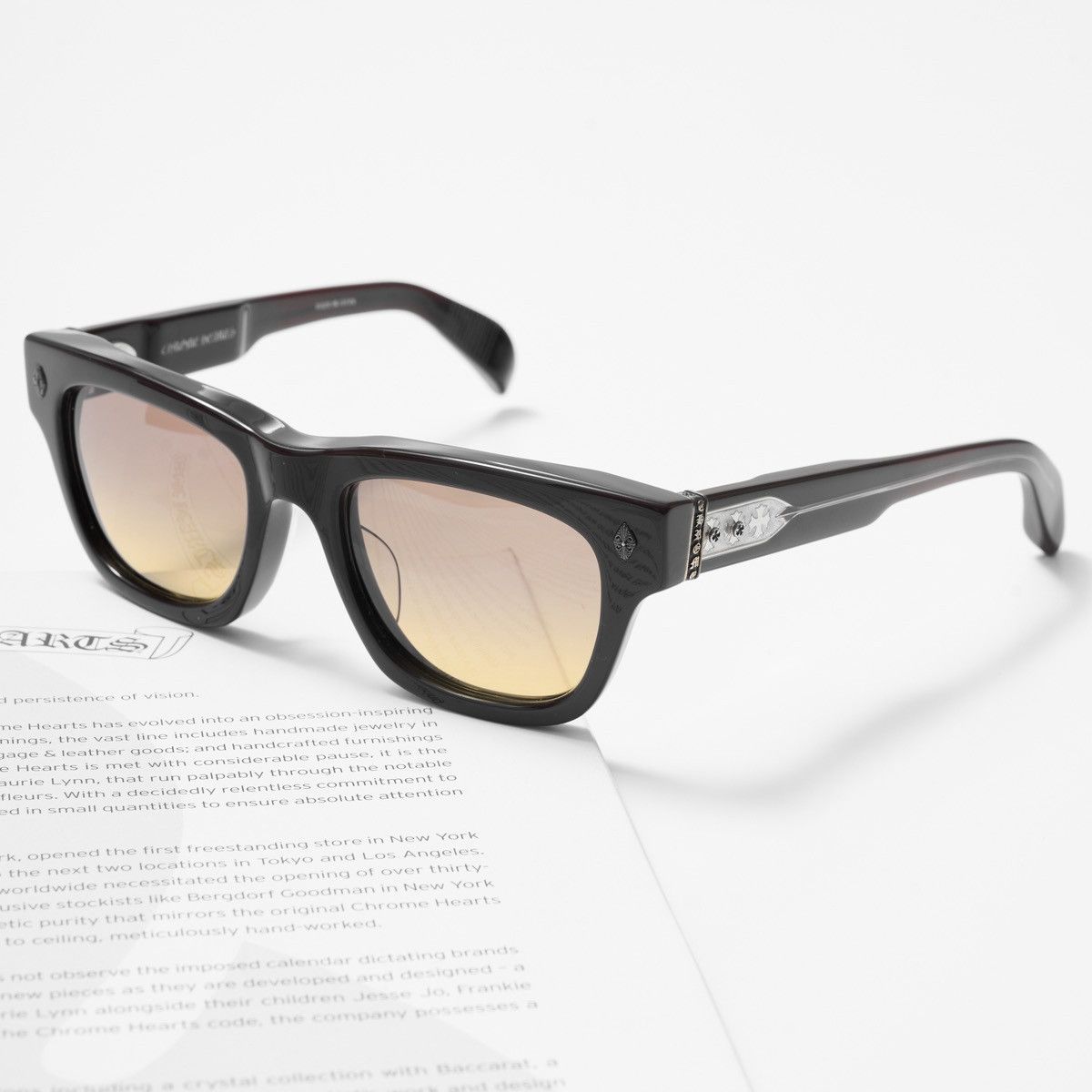 Chrome Hearts CHROME HEARTS DICK FITZENER CLASSIC BROWN GLASSES Size ONE SIZE - 2 Thumbnail