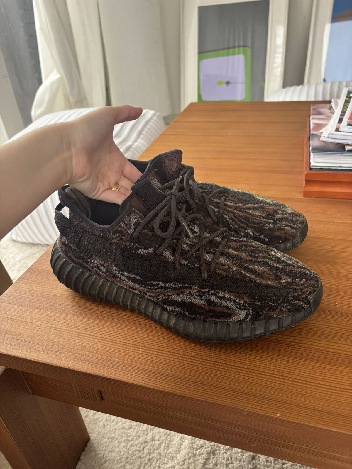 Yeezy Adidas Yeezy Boost 350 V2 'MX Rock' Size US 11.5 / EU 44-45 - 1 Thumbnail