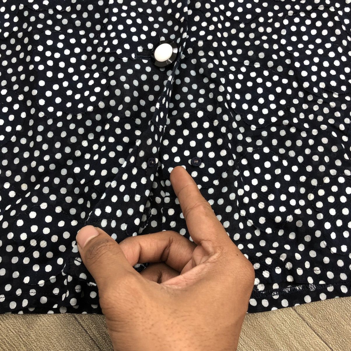 Givenchy × Vintage Vintage Givenchy Nouvelle Boutique Polkadot Button Up Shirt Size M / US 6-8 / IT 42-44 - 13 Thumbnail