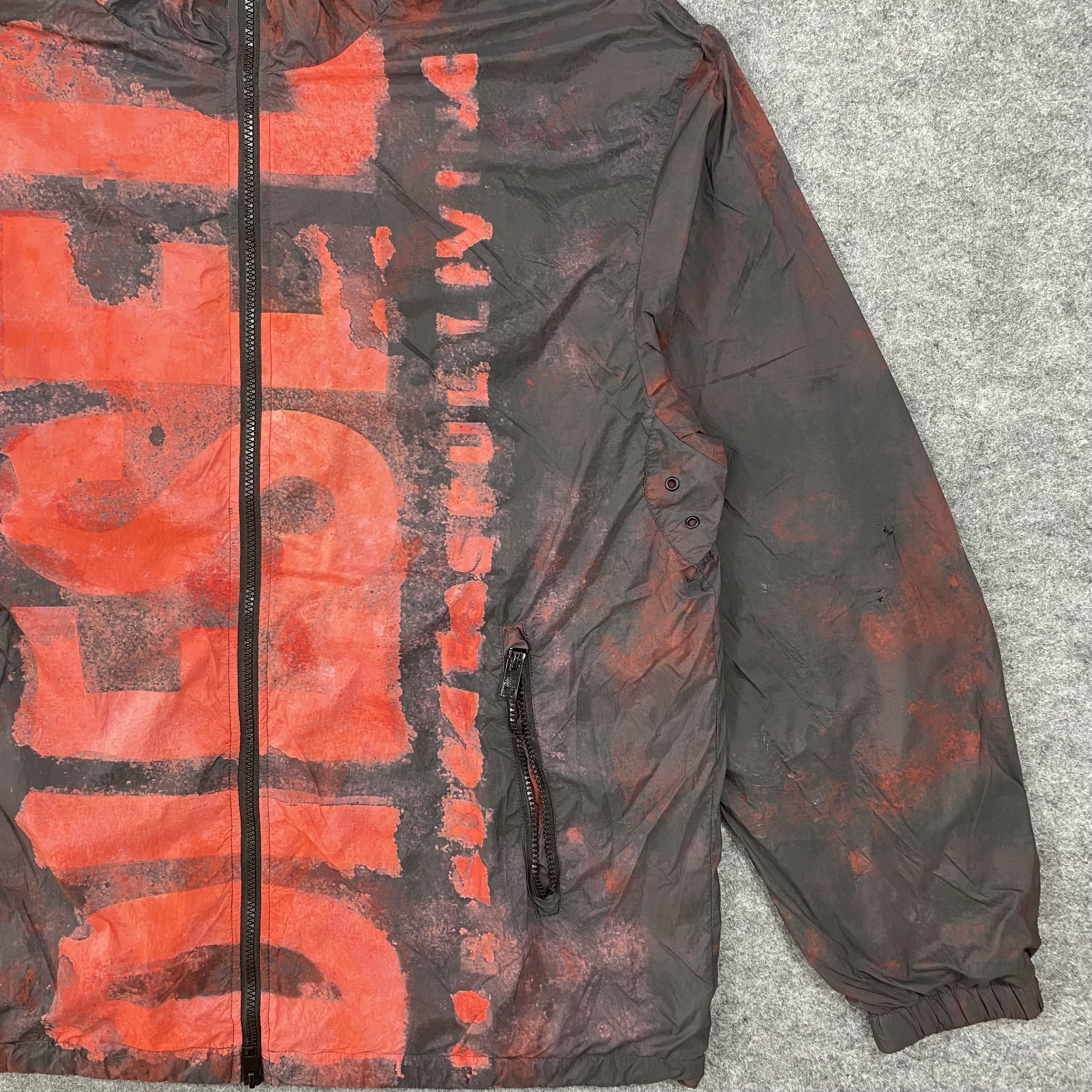Diesel VINTAGE DIESEL WINDBREAKER DISTRESSED JACKET-J575 Size US L / EU 52-54 / 3 - 5 Thumbnail