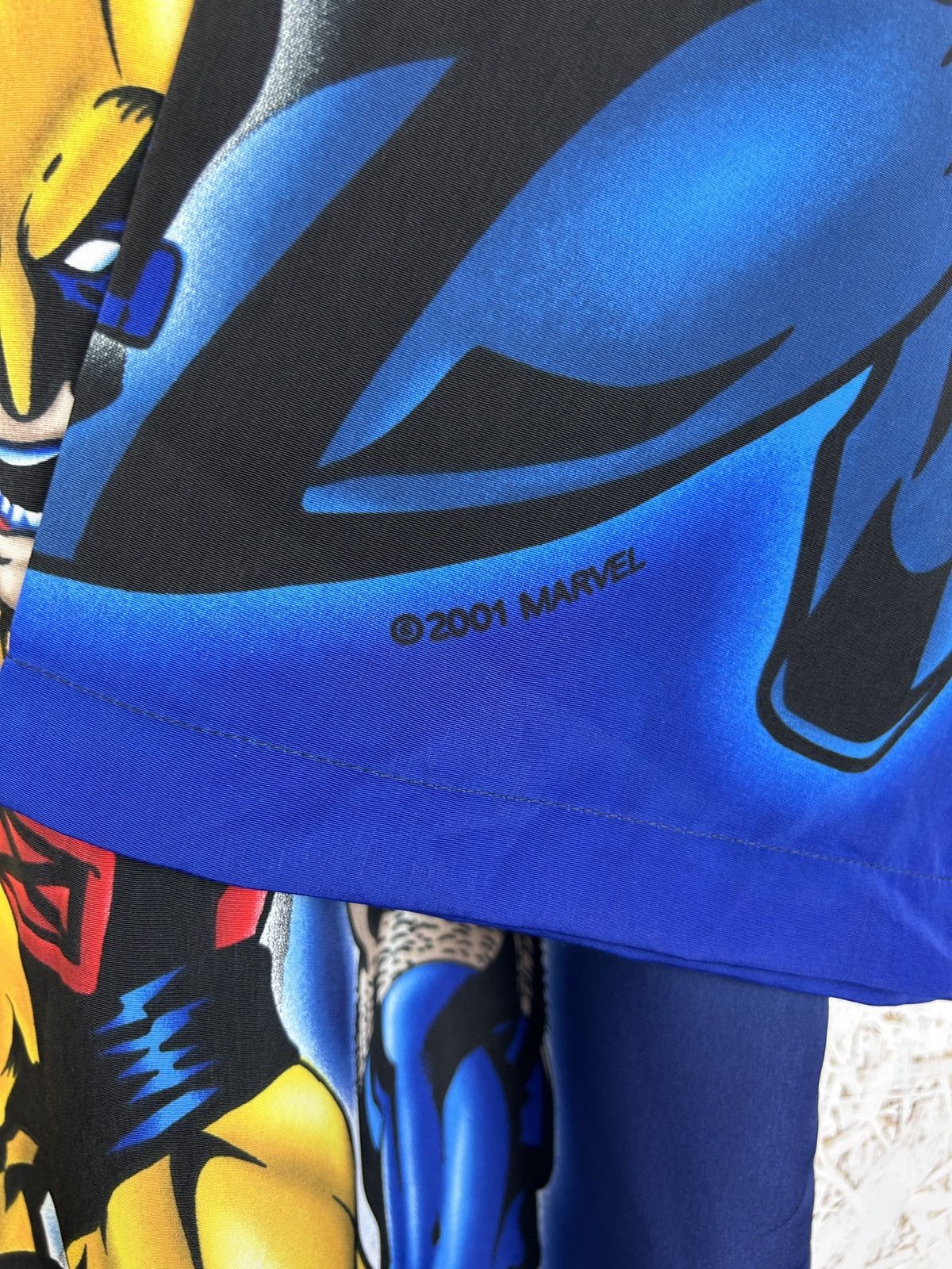 Marvel Comics × Vintage Vintage Marvel 2001 X Men Wolverine AOP Button Up Shirt Size US XXL / EU 58 / 5 - 4 Thumbnail