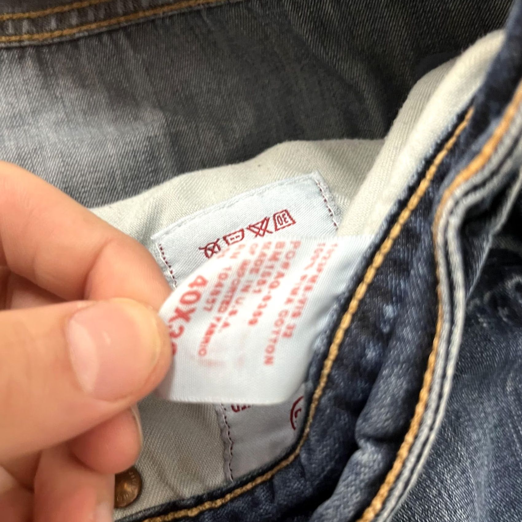 Nordstrom AG Adriano Goldschmied The Symbol Jeans Mens 40x32 Blue Denim Nordstrom Casual Jeans Straight Regular Mens 40x32 Blue Denim Size US 38 / EU 54 - 4 Thumbnail