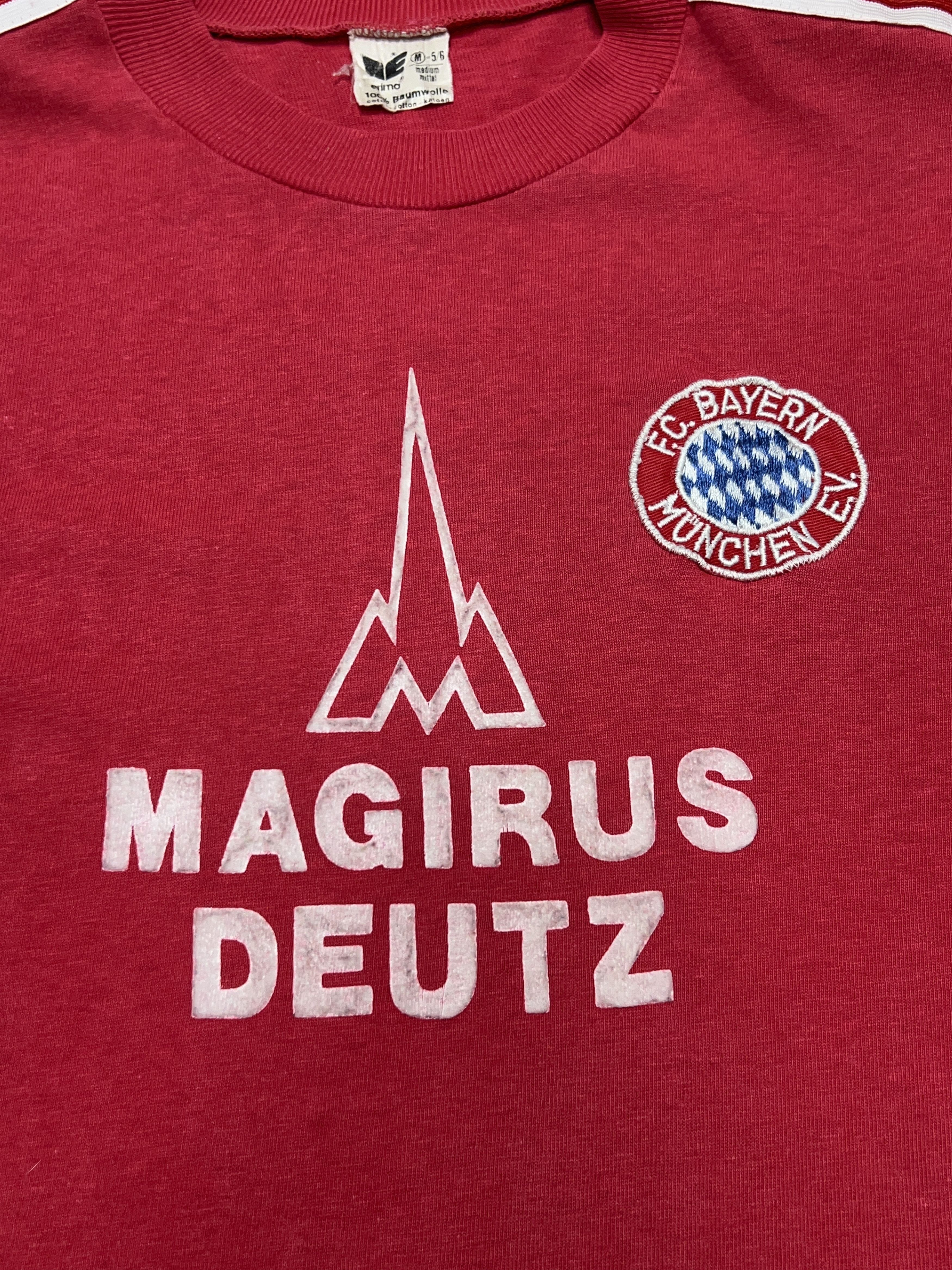 Erima Vintage Bayern Munchen Football Soccer Jersey Long Sleeve Size US M / EU 48-50 / 2 - 6 Thumbnail