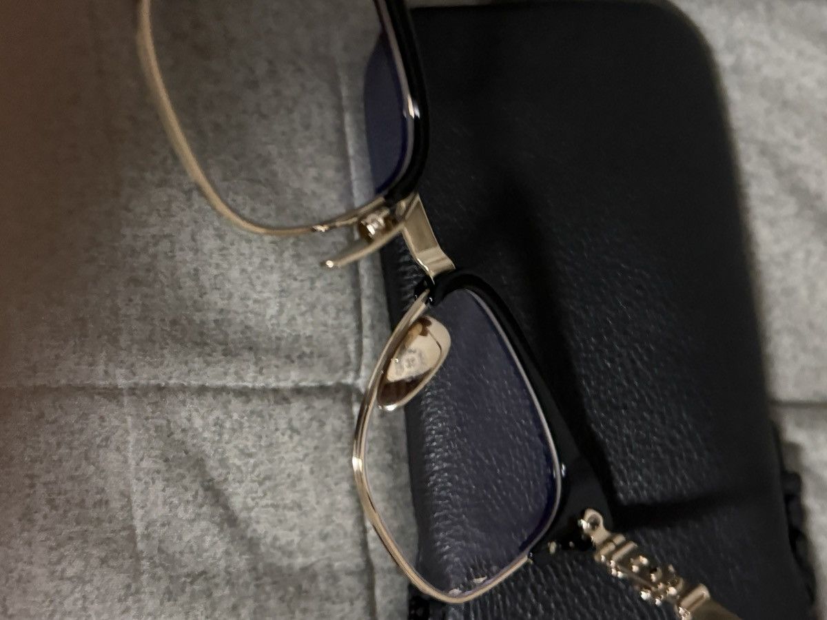 Chrome Hearts Chrome Hearts Bonennoisseur II Gold Plated Eyewear Size ONE SIZE - 13 Thumbnail
