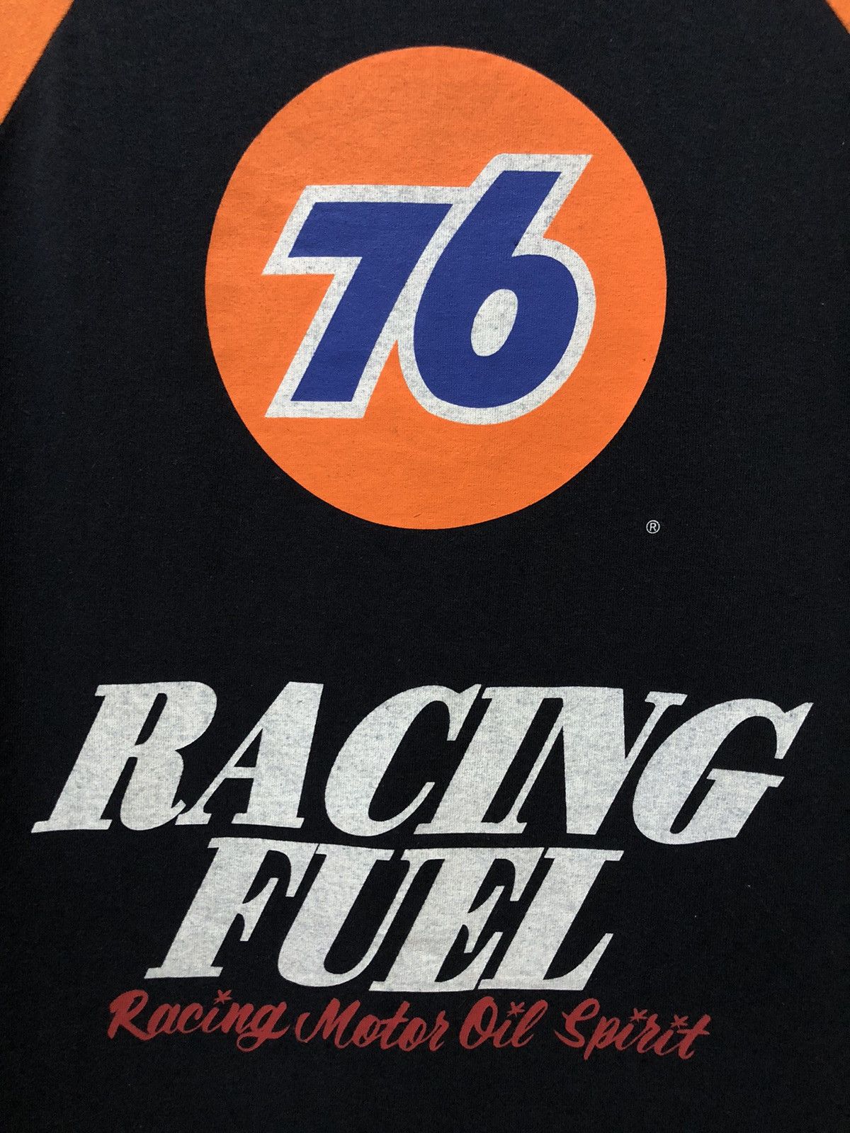 Japanese Brand Vintage Union 76 Lubricants Racing Fuel Raglan Long Sleeve Size US L / EU 52-54 / 3 - 10 Thumbnail