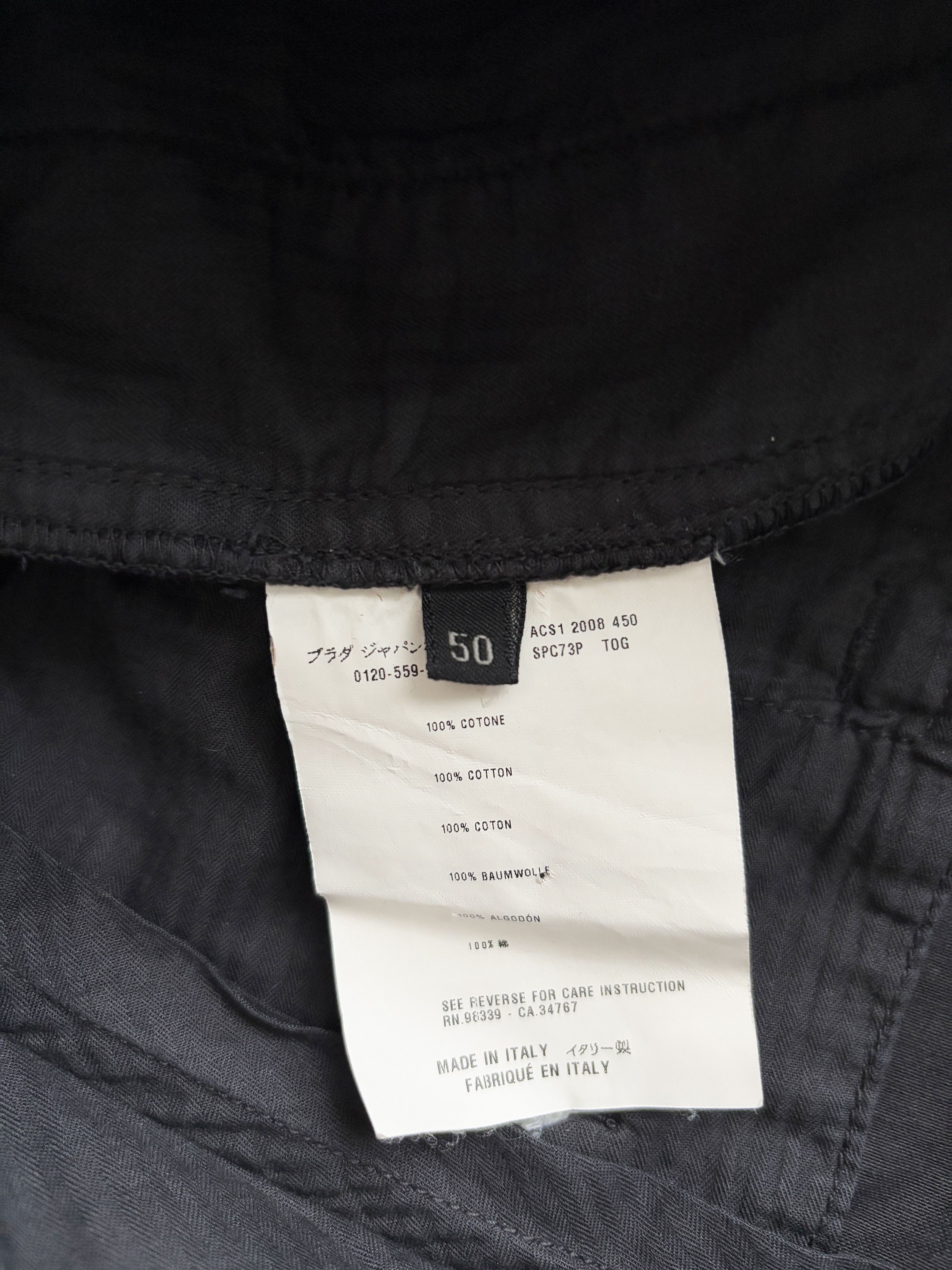 Prada ⚡️QUICK SALE⚡️2008 Prada Linea Rossa Gray Trousers Pants Size US 34 / EU 50 - 8 Thumbnail