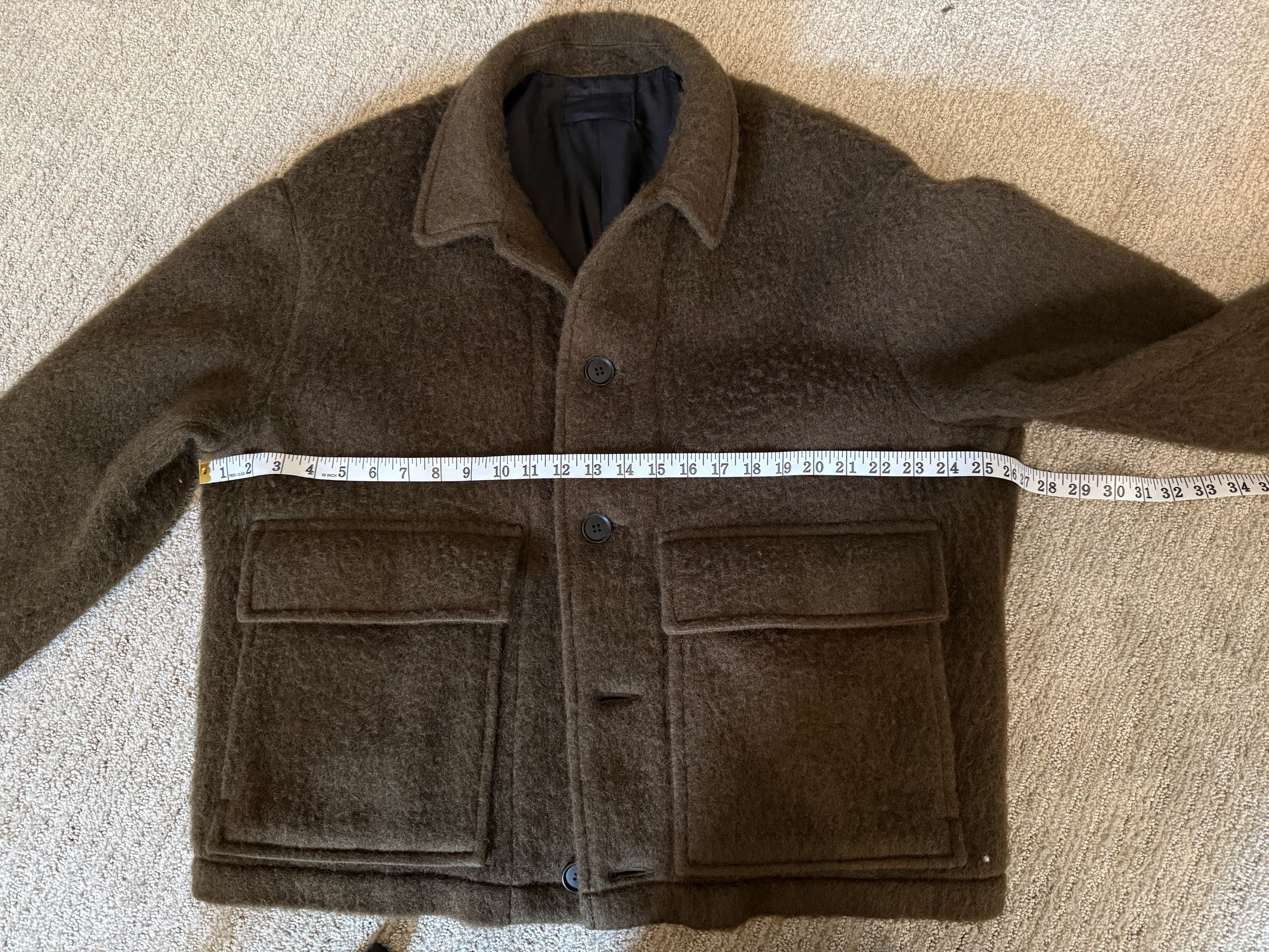 James Coward Replica Jacket - Olive Mohair Size US M / EU 48-50 / 2 - 8 Thumbnail