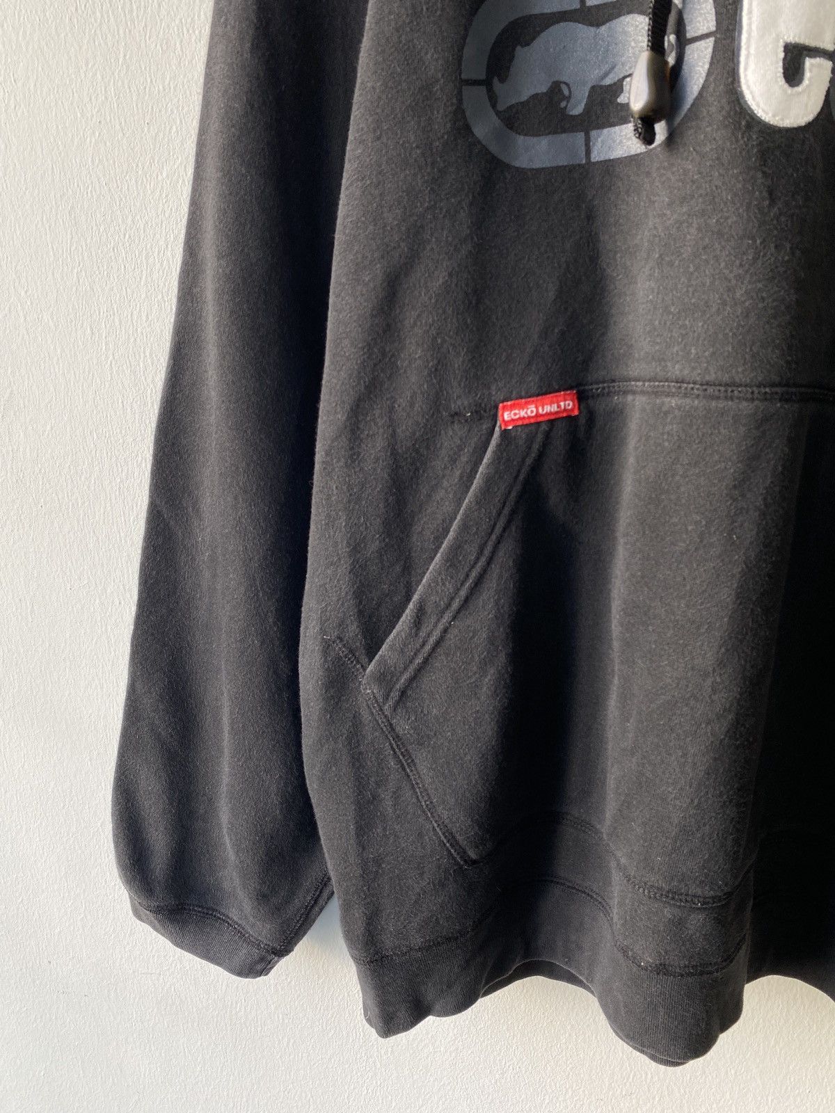 Ecko Unltd. 2000s - Ecko Unltd Complex Hoodie Faded Black Size US L / EU 52-54 / 3 - 8 Thumbnail
