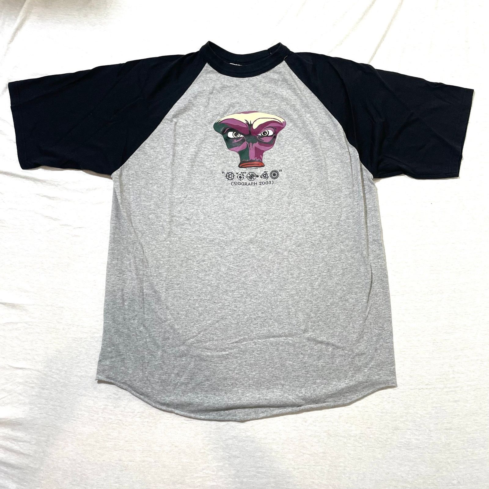 Augusta Sportswear 2003 ACM SIGGRAPH Alien Graphic T-Shirt - Size XL Size US XL / EU 56 / 4 - 4 Thumbnail