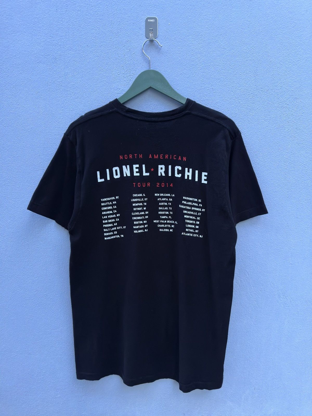 Band Tees Lionel Richie North American Tour 2014 A54 Size US S / EU 44-46 / 1 - 3 Thumbnail