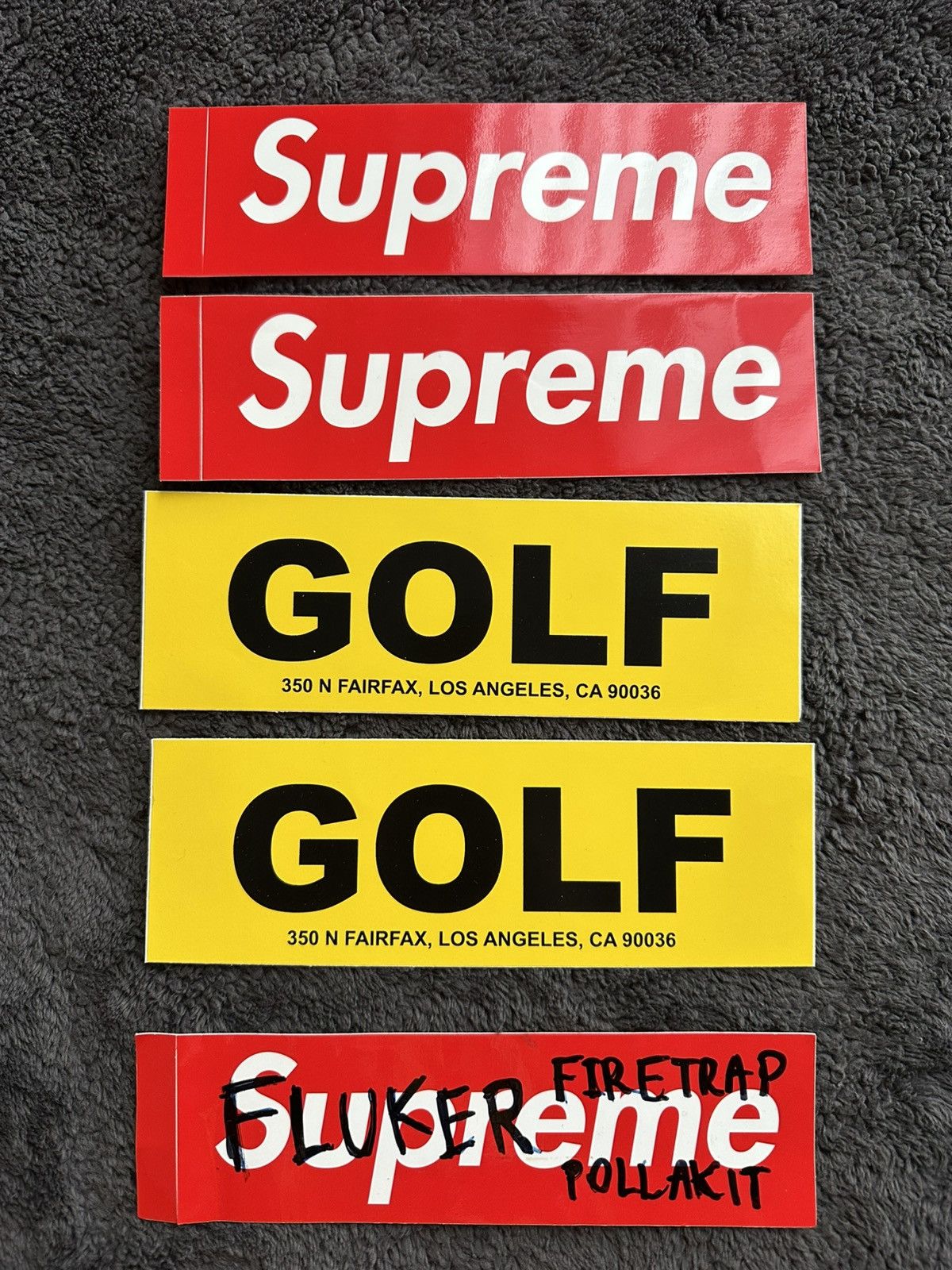 Golf Wang Supreme + Golf Wang Stickers Size ONE SIZE - 1 Preview