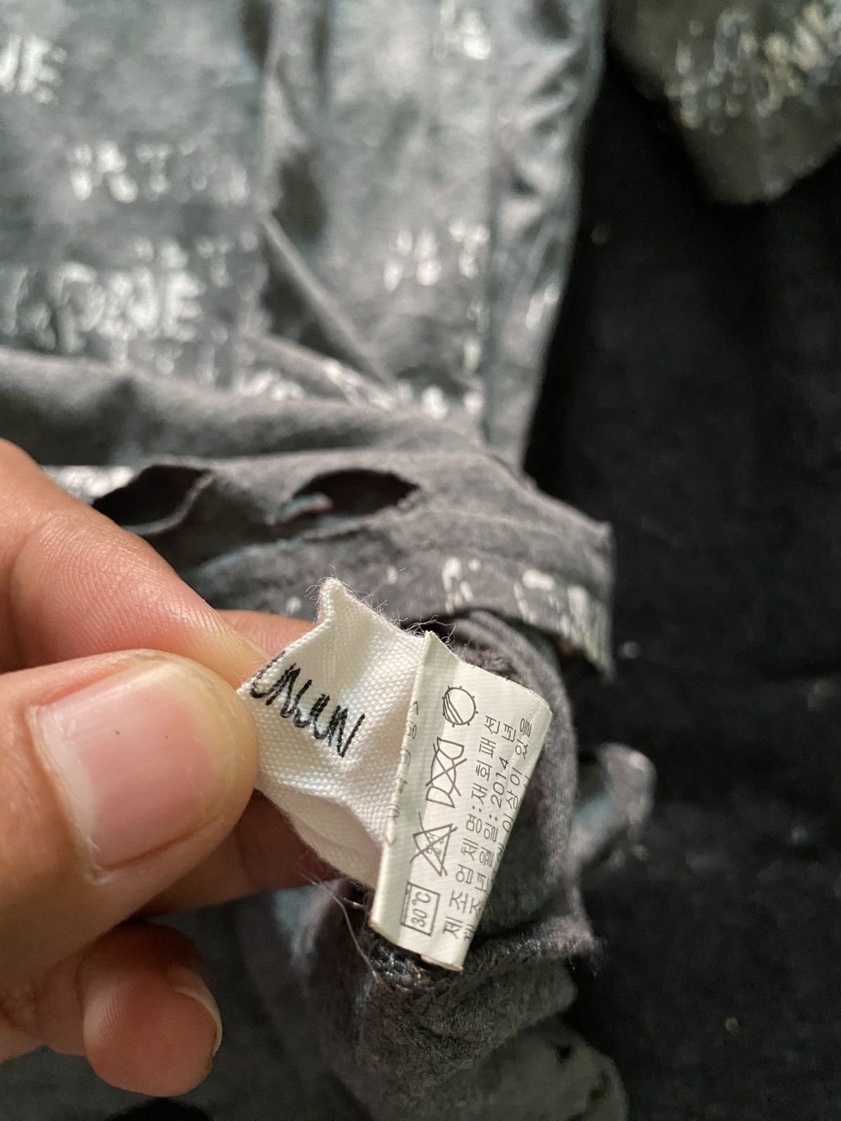 20471120 × Beauty Beast × Japanese Brand Vintage junjun distressed font oversize tshirt Size US XL / EU 56 / 4 - 6 Thumbnail