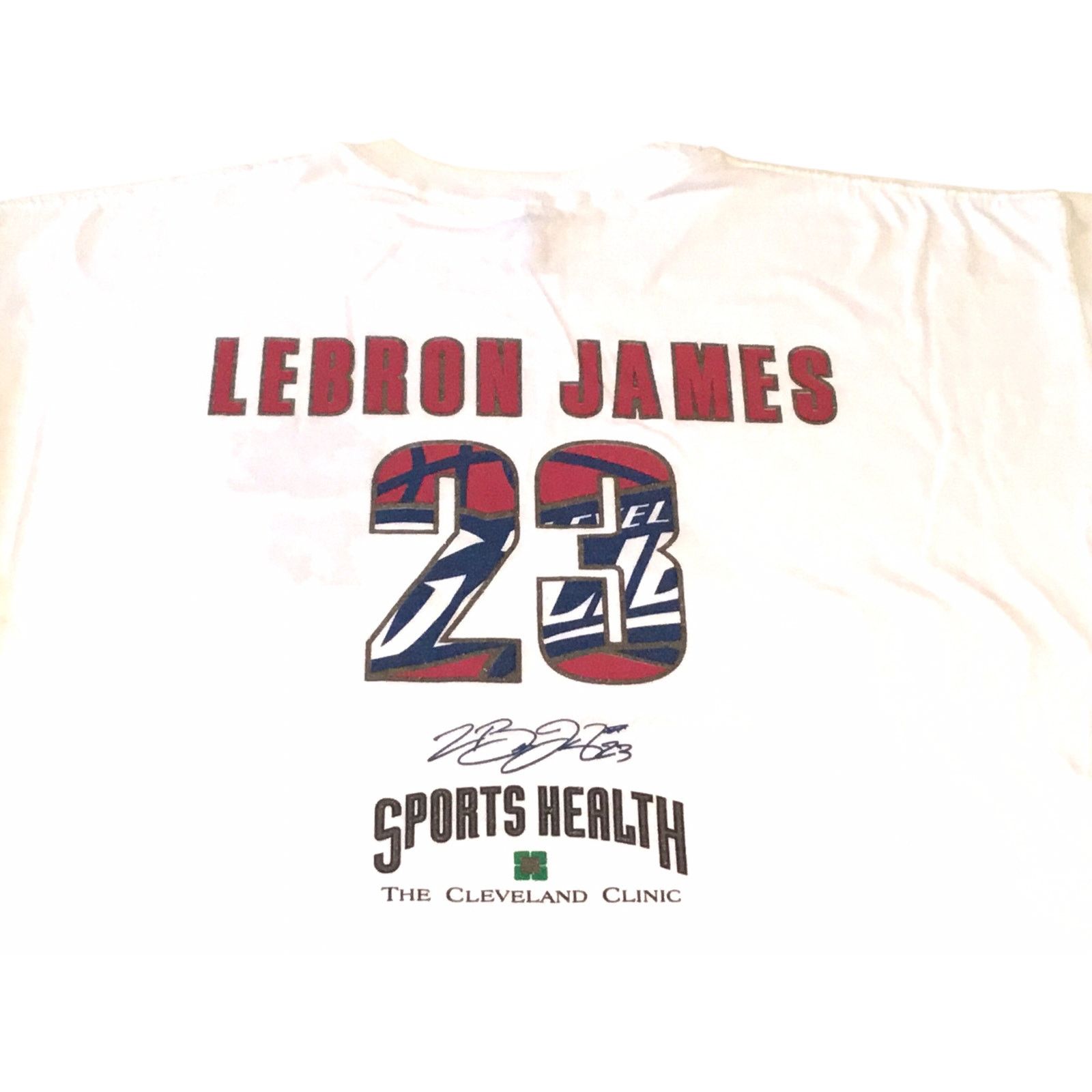 Jerzees LeBron James Cleveland Cavaliers 23 Promo Shirt XLarge Size US XS / EU 42 / 0 - 4 Thumbnail