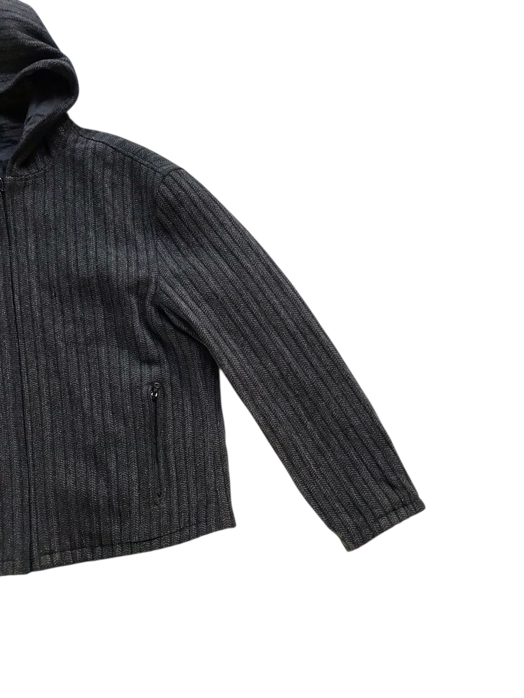 Armani Exchange Armani Exchange Wool Hoodie Jacket Size US S / EU 44-46 / 1 - 4 Thumbnail