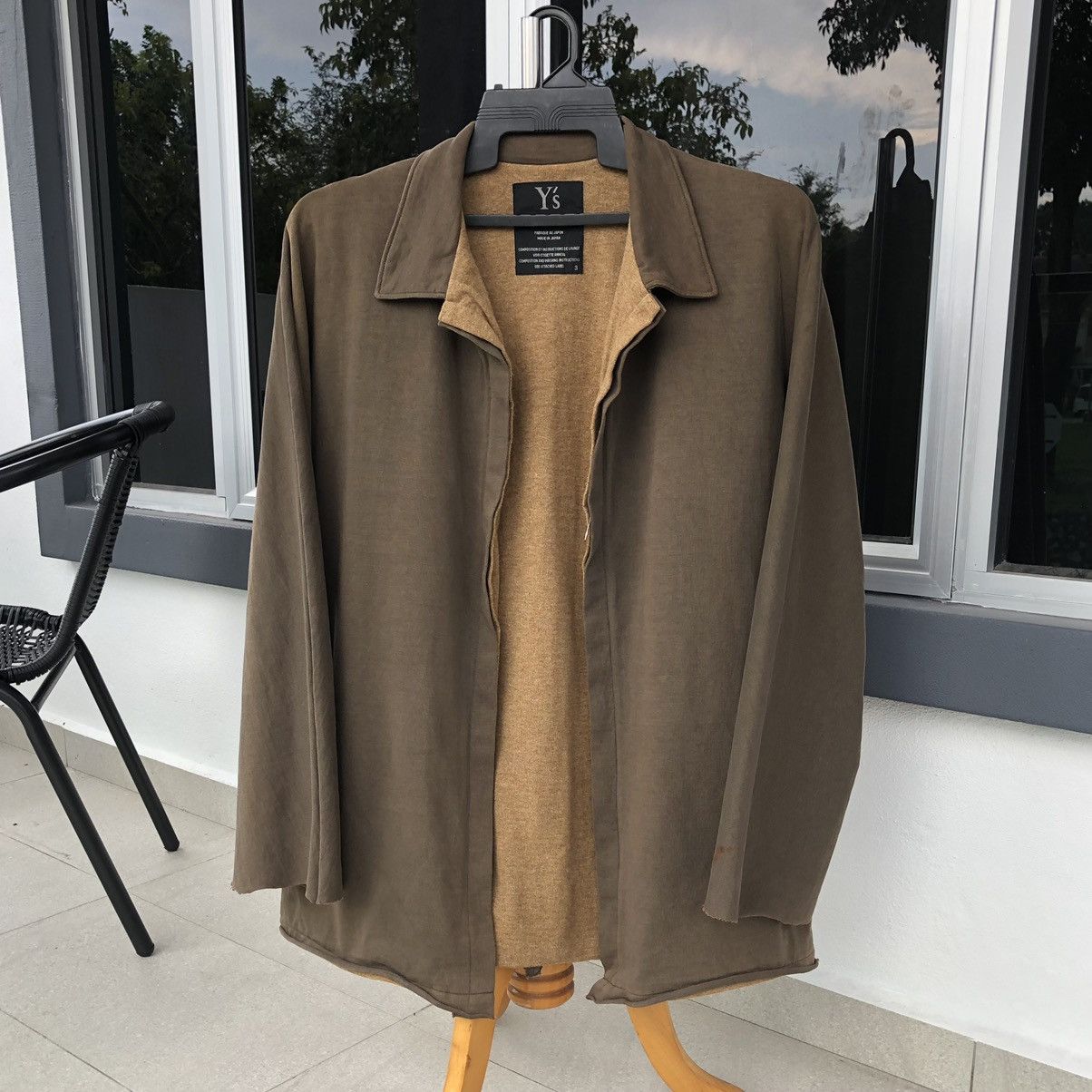 Yohji Yamamoto 🔥Y’s Yohji Yamamoto Sun Faded Distressed Cardigan / Jacket Size US L / EU 52-54 / 3 - 4 Thumbnail
