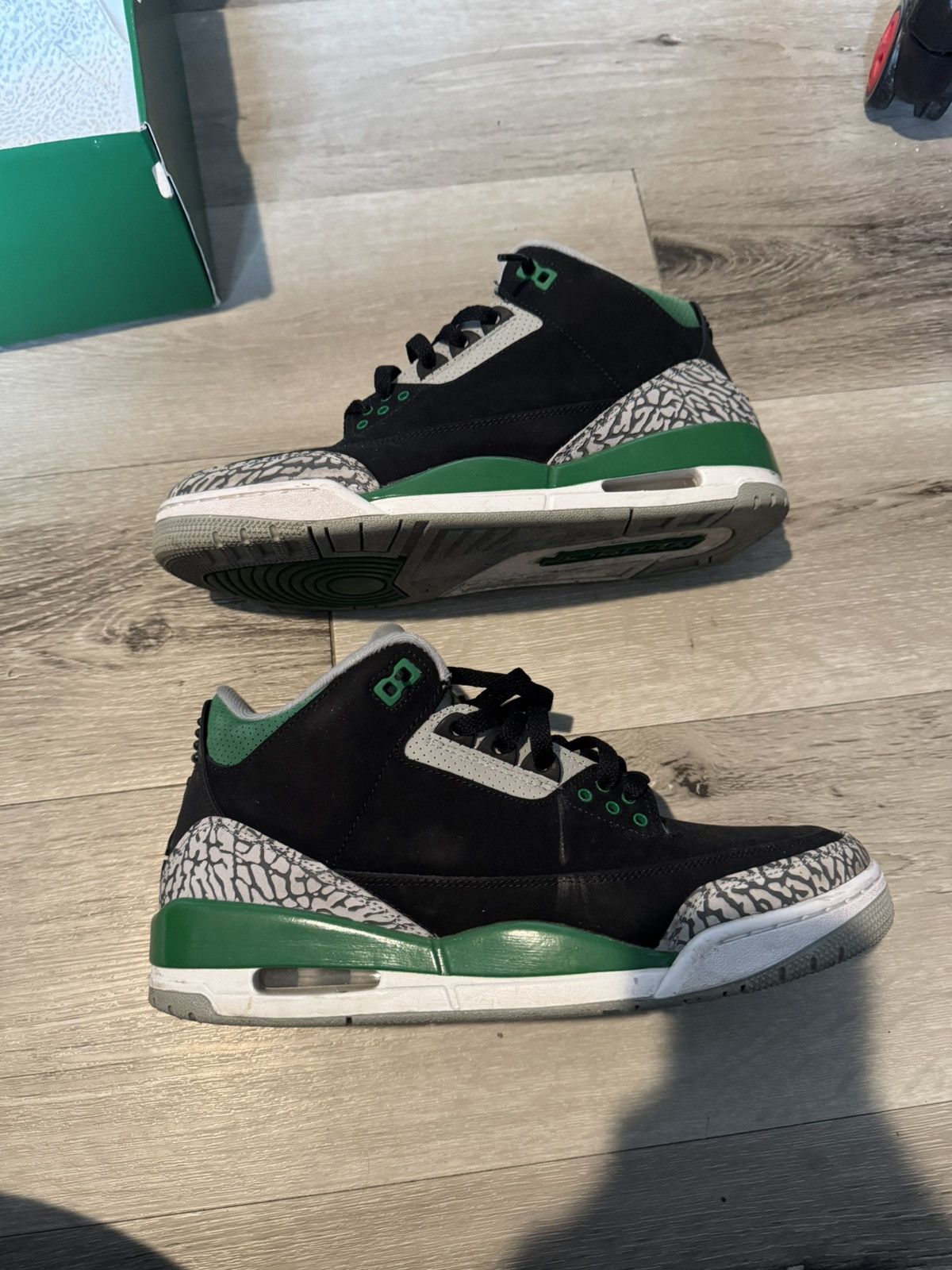Jordan Brand Jordan 3 Pine Green Size US 9.5 / EU 42-43 - 3 Thumbnail
