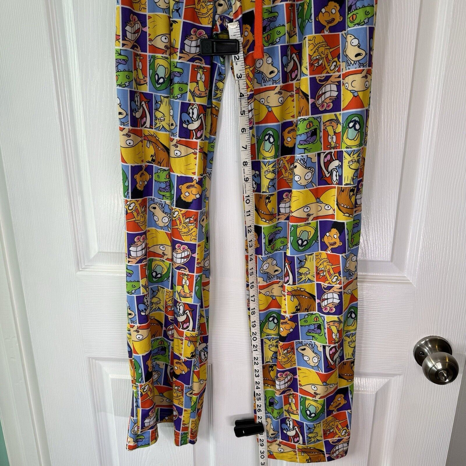 Nickelodeon Nickelodeon Nicktoons L All Over Print Pajama Pants Lounge Size US 29 - 11 Thumbnail