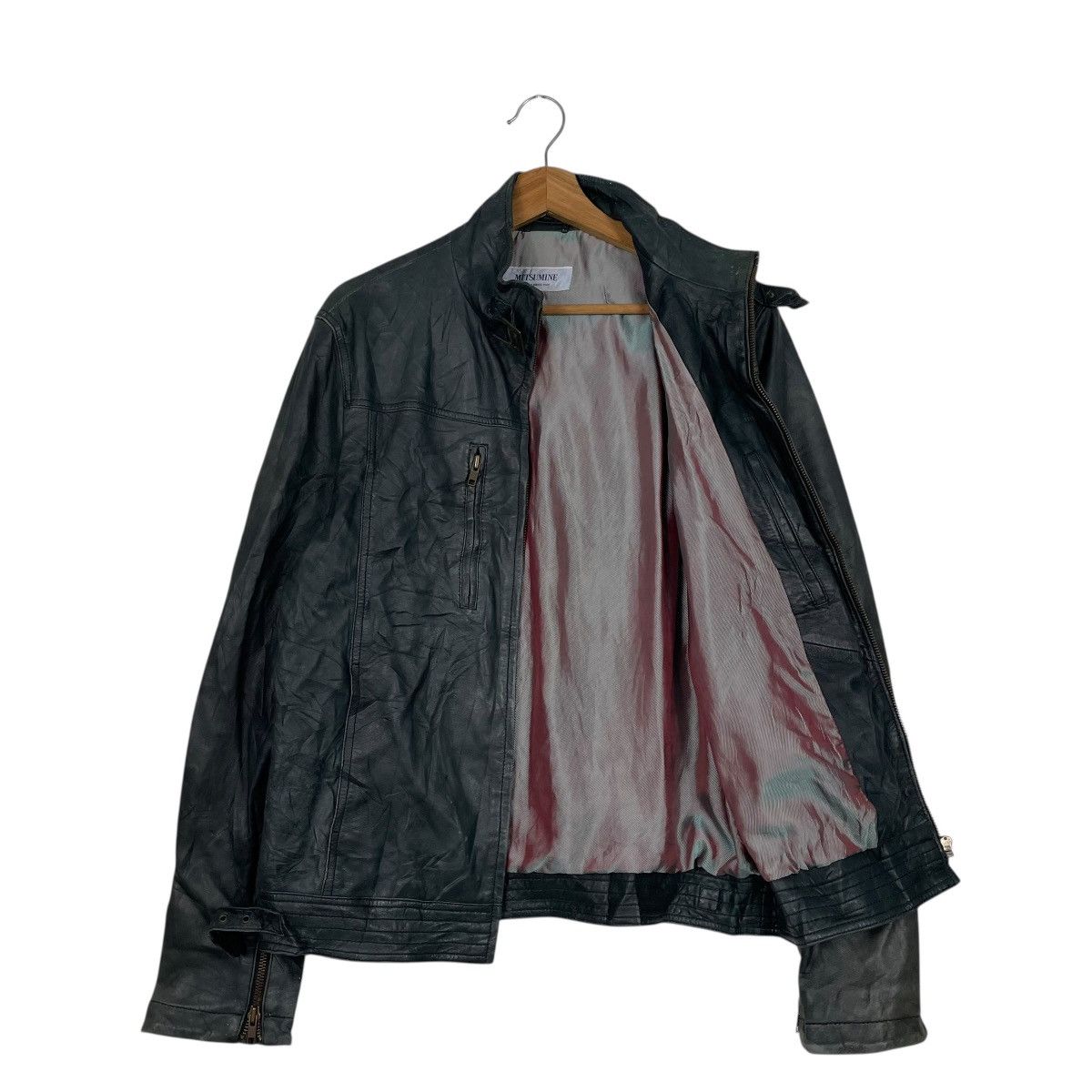 Japanese Brand Japanese Brand Mitsumine Motorcycle Biker Leather Jacket Size US S / EU 44-46 / 1 - 11 Thumbnail