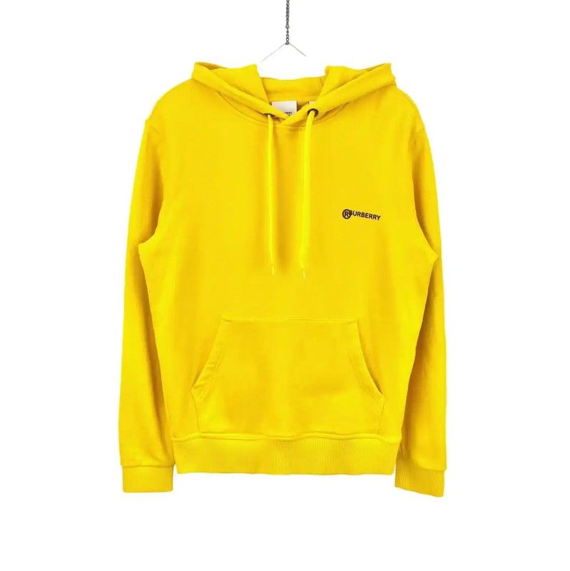 Burberry Burberry Yellow Cotton Women's Hoodie Size XXS / US 00 / IT 34 - 1 Thumbnail