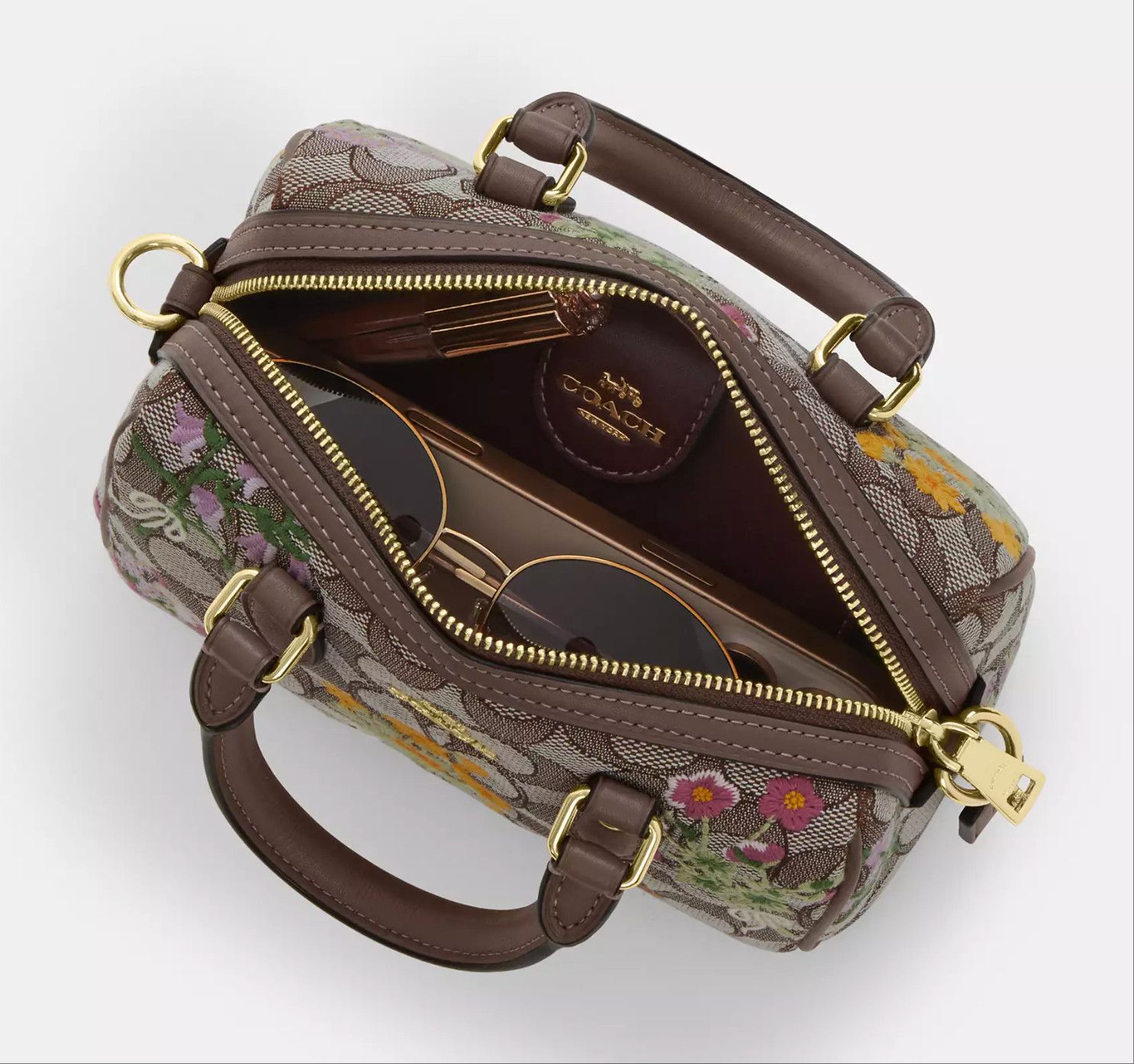 Coach Mini Rowan Crossbody Bag with Floral Embroidery CDY31 Size ONE SIZE - 15 Thumbnail