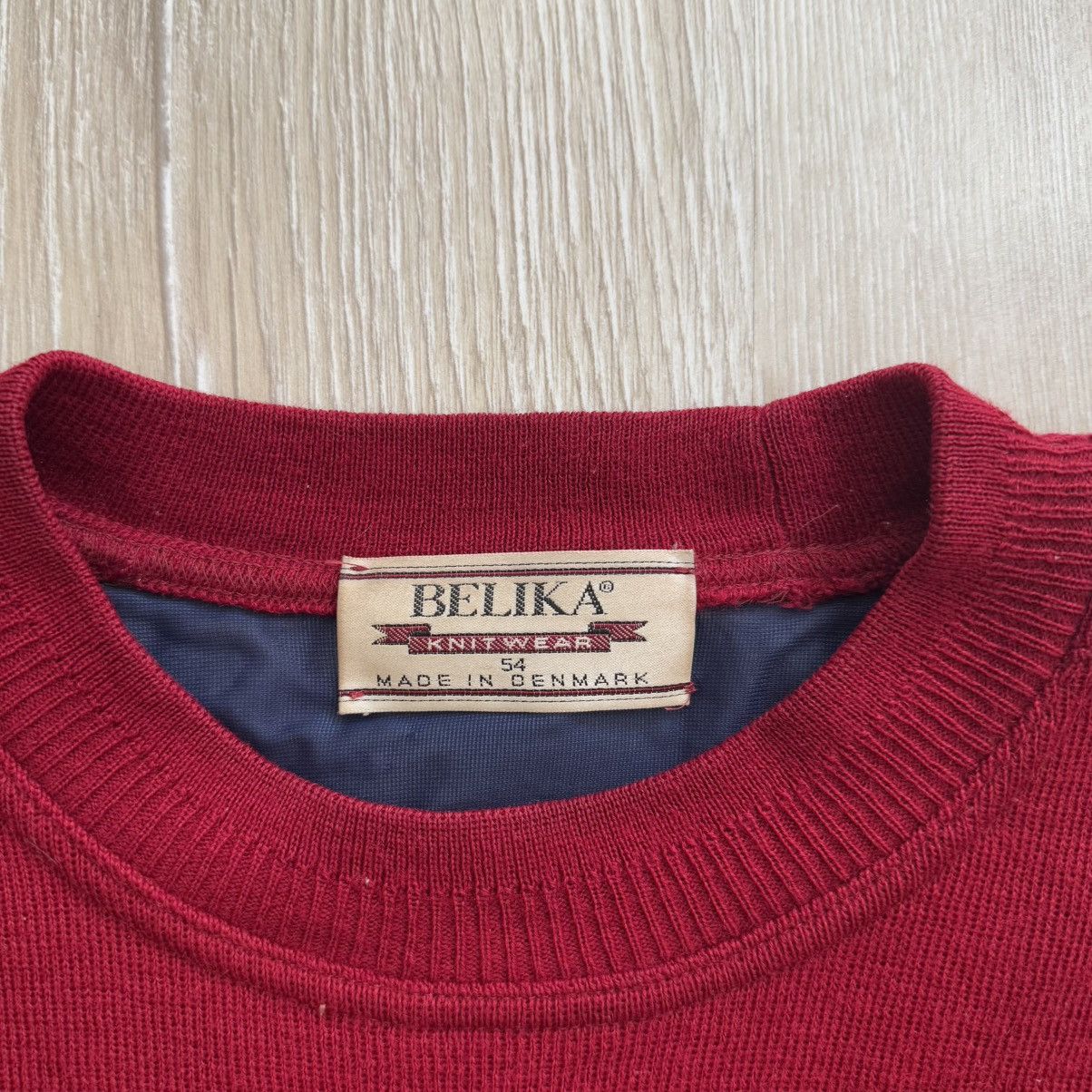 Vintage Vintage Belika Golfers Windstopper Men's Sweater Gore Red XL Size US XL / EU 56 / 4 - 3 Thumbnail