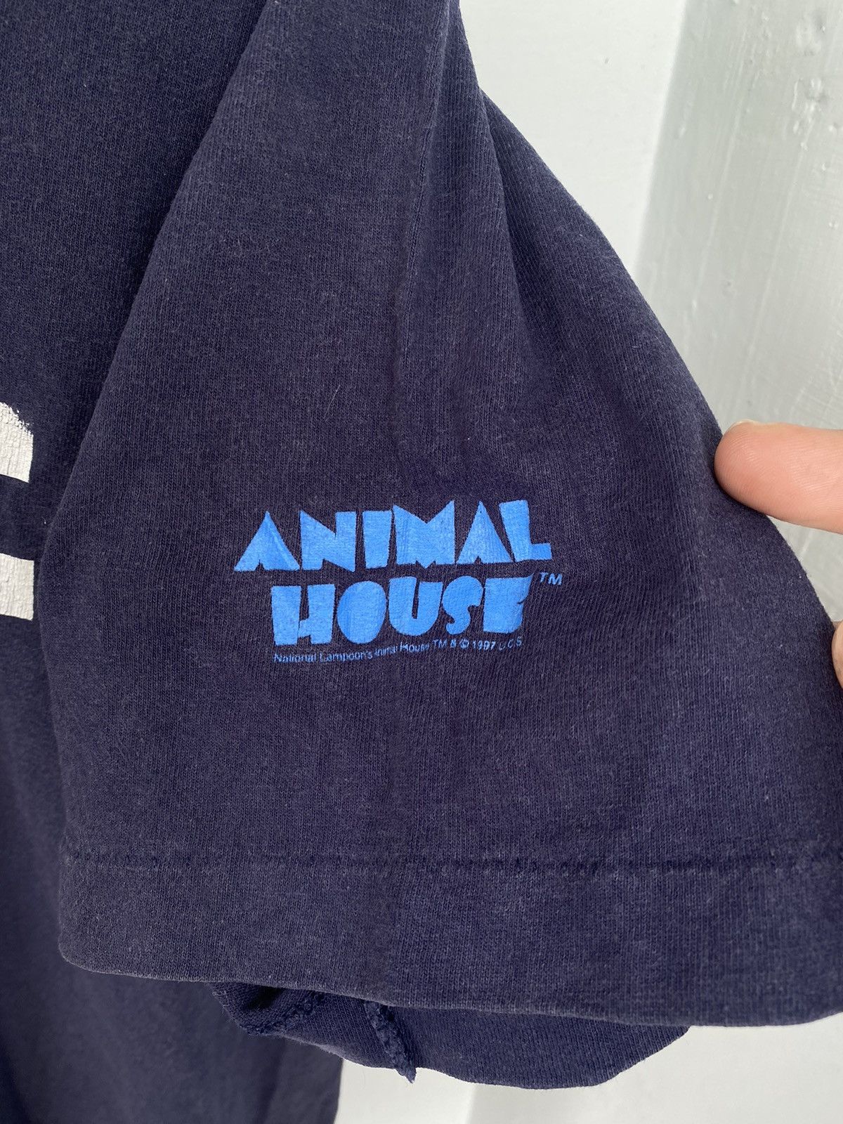 Vintage Vintage Rare College Animal House 1997 T shirt Size US L / EU 52-54 / 3 - 4 Thumbnail