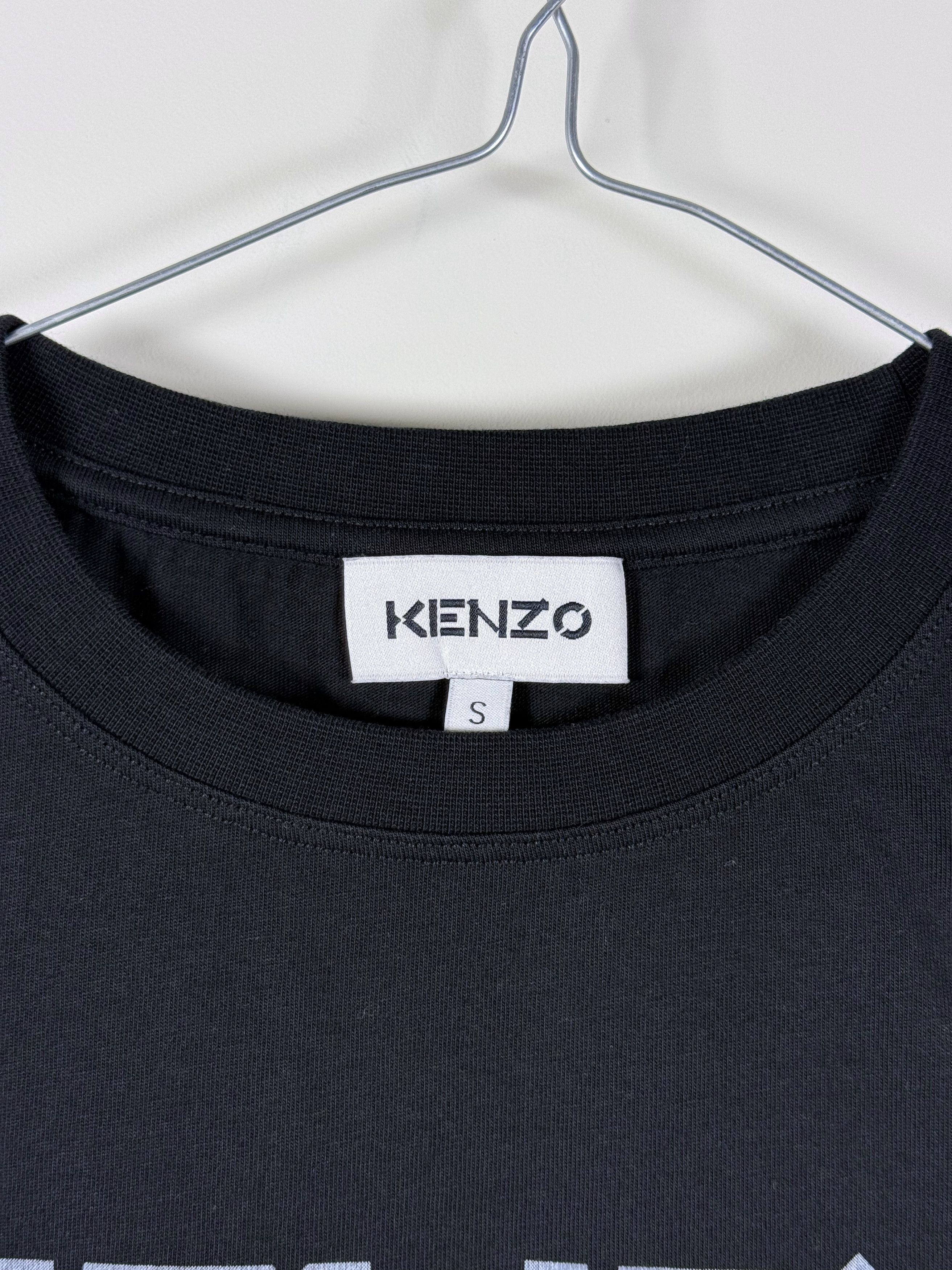 Kenzo Women's Kenzo Logo Black T-shirt (S) Size S / US 4 / IT 40 - 2 Thumbnail