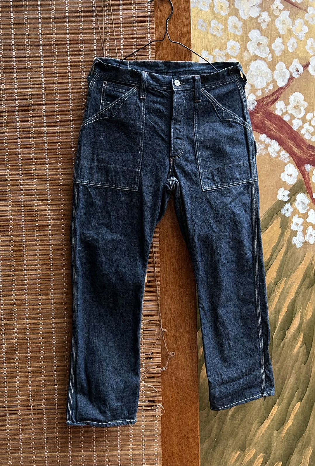 Freewheelers Freewheelers Union Special Overalls Denim Trackwalker Pamts Size US 30 / EU 46 - 1 Thumbnail