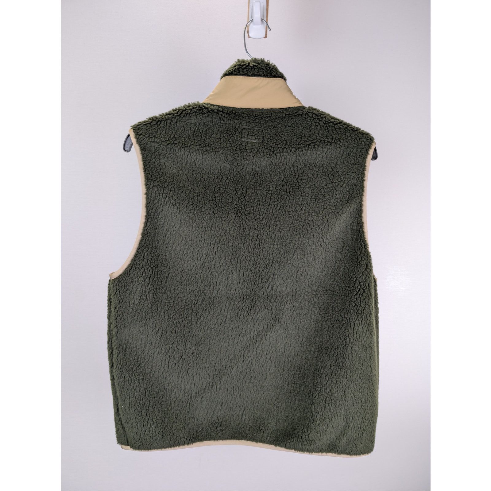 Todd Snyder o1rshd1 CC20 Italian Recycled Fleece Vest Jacket in Olive Size US M / EU 48-50 / 2 - 9 Thumbnail