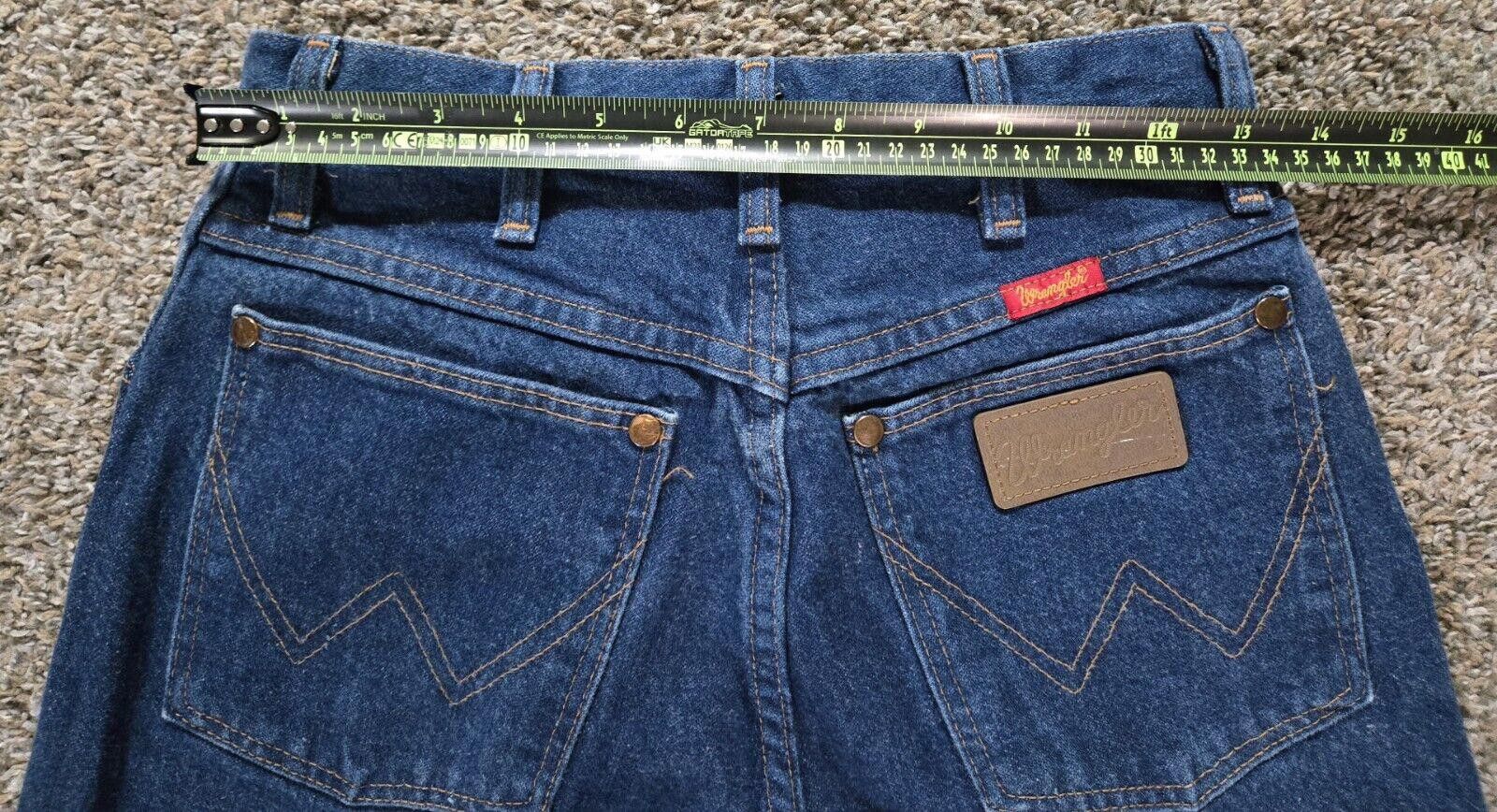 Wrangler Vintage Womens Wrangler Jeans Size 5 X 34 Made In USA Size 30" / US 8 / IT 44 - 4 Thumbnail