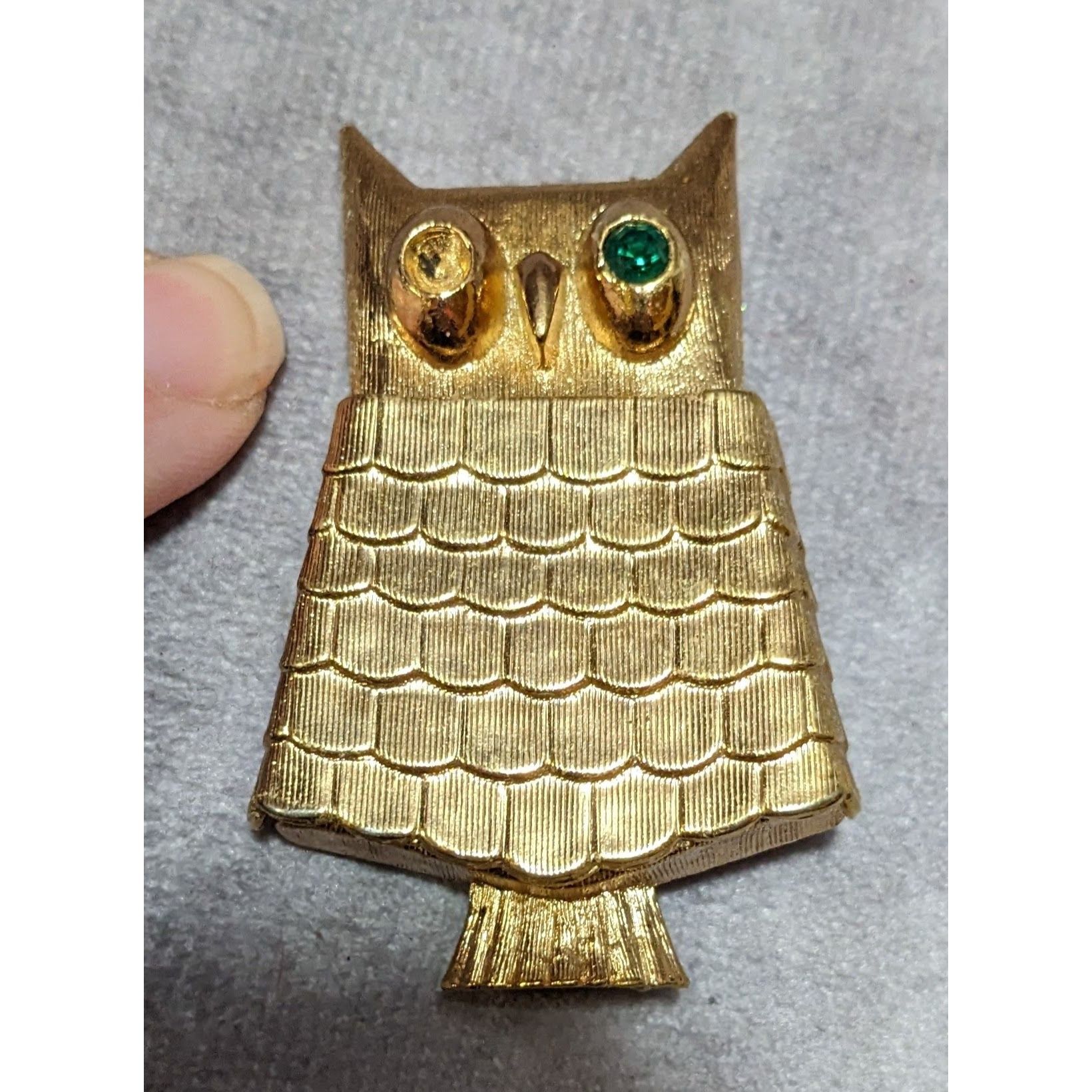 Other Vintage Avon Owl Gold Tone Solid Perfume Holder Size ONE SIZE - 7 Thumbnail