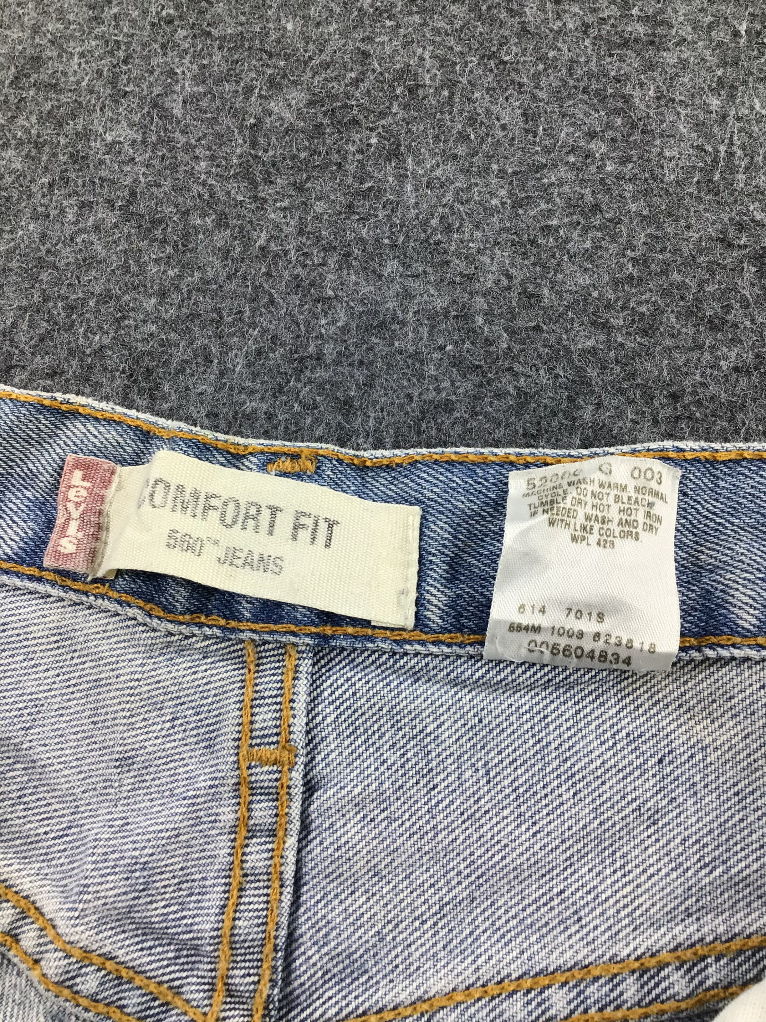 Levi's Vintage Levis 560 Jeans Medium Wash Denim KJ202 Size US 32 / EU 48 - 10 Thumbnail