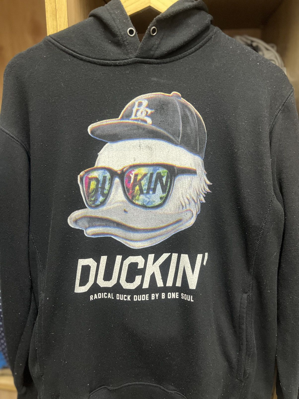 Japanese Brand × Vintage Duck dude hoodie Size US L / EU 52-54 / 3 - 2 Thumbnail