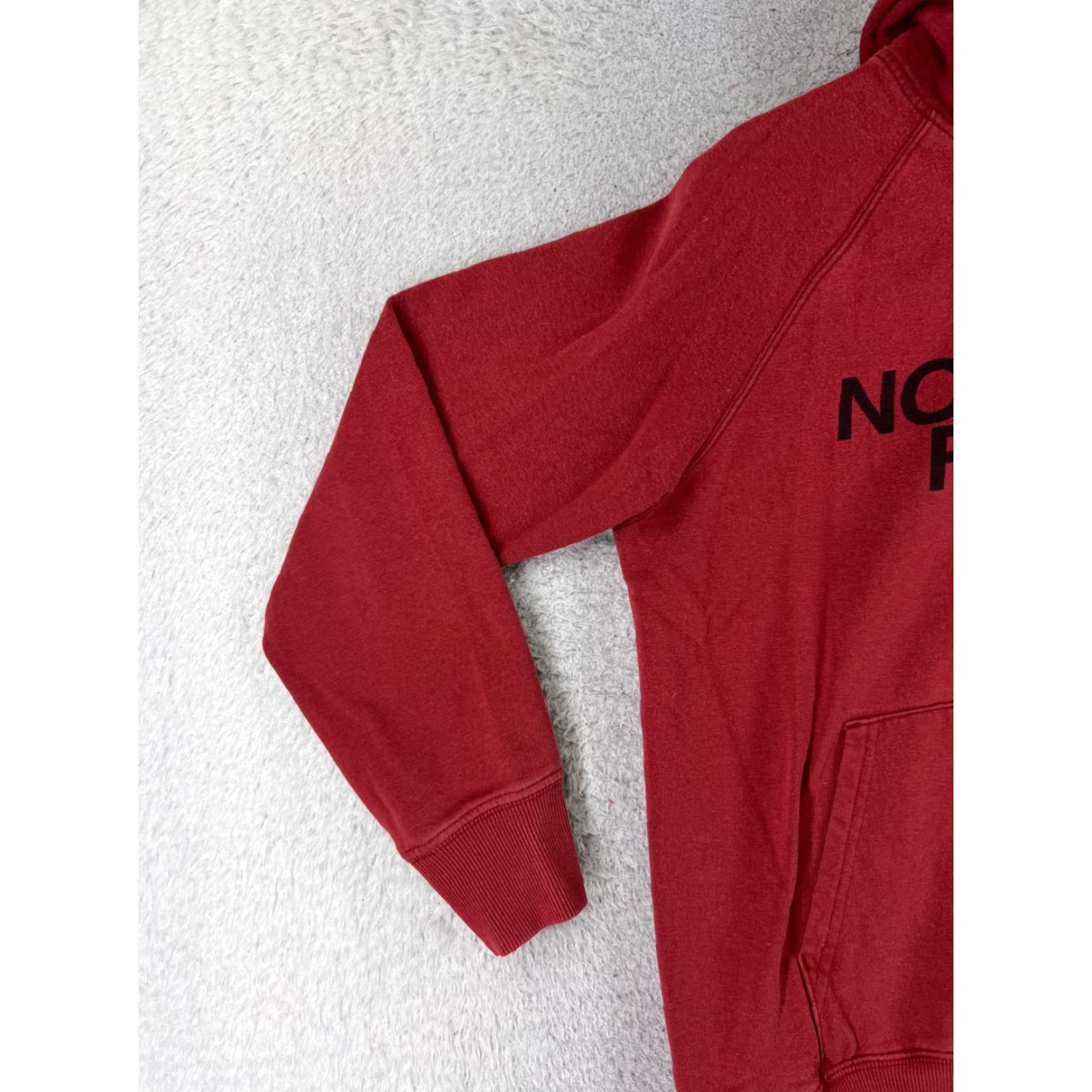 The North Face The North Face Men Hoodie Pullover Sweater Red Medium Jersey Polyester Pocket Logo Size US M / EU 48-50 / 2 - 3 Thumbnail