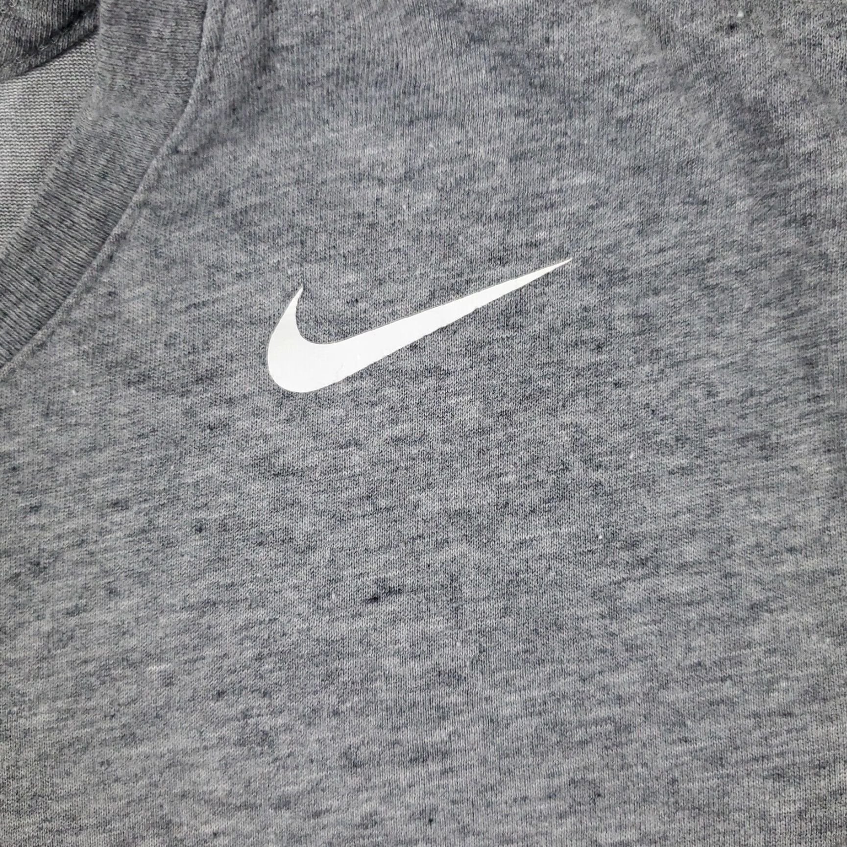 Nike Nike T Shirt Mens L Gray Swoosh Casual Short Sleeve Crew Neck Cotton Blend Logo Sports Modern Vintage: No Size US L / EU 52-54 / 3 - 2 Thumbnail
