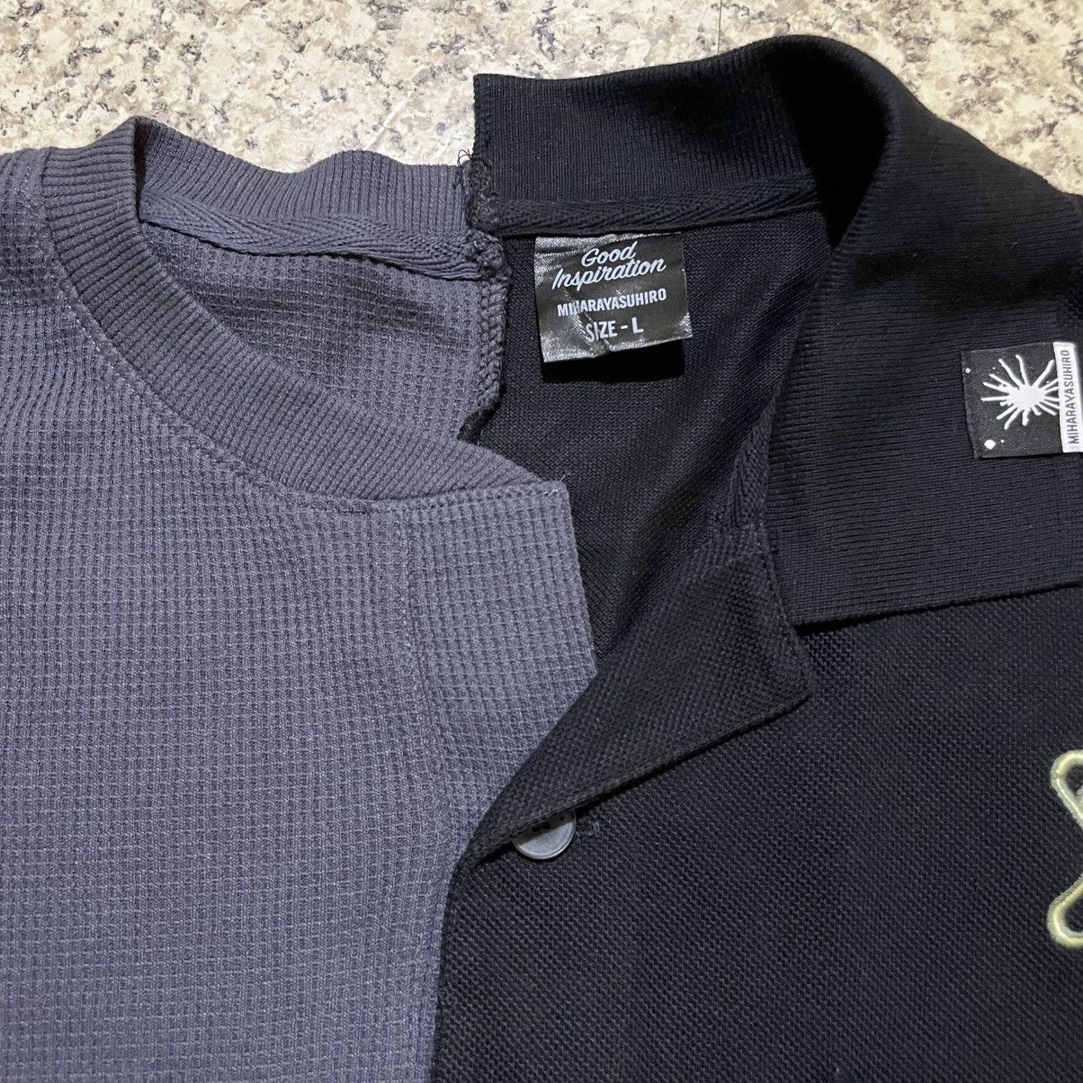 GU × Maison MIHARA YASUHIRO GU x Mihara Yasuhiro "Good Inspiration" Docking Split Shirt Size US L / EU 52-54 / 3 - 9 Thumbnail