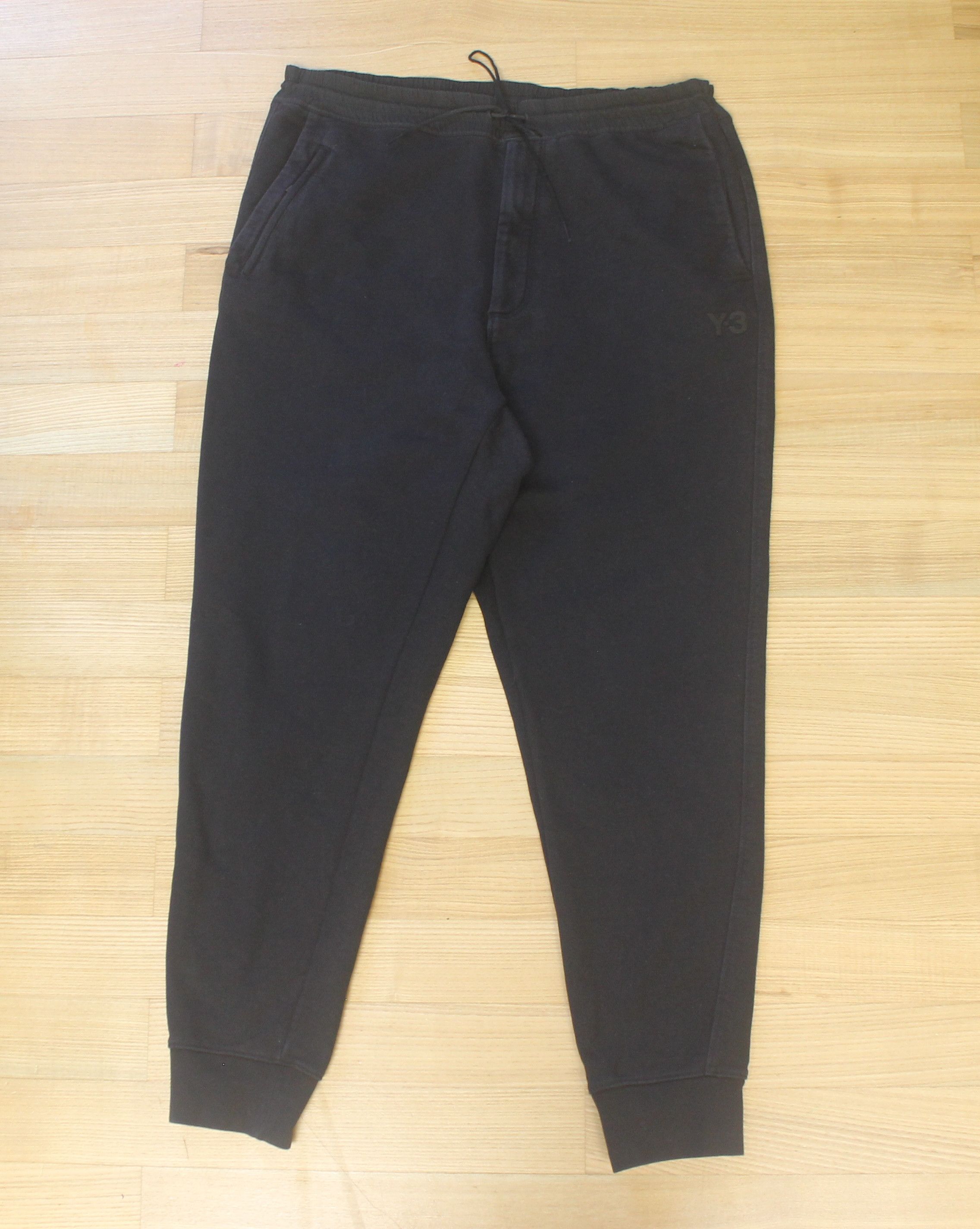 Adidas × Y-3 × Yohji Yamamoto Adidas Y-3 Classic Terry Cuffed Pants - Black Size US 38 / EU 54 - 6 Thumbnail