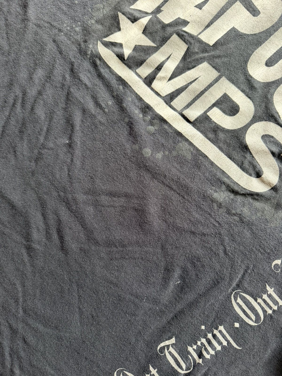 Vintage Vintage TAPOUT Spellout Tee Sz L MMA Affliction Grunge Skate Size US L / EU 52-54 / 3 - 4 Thumbnail