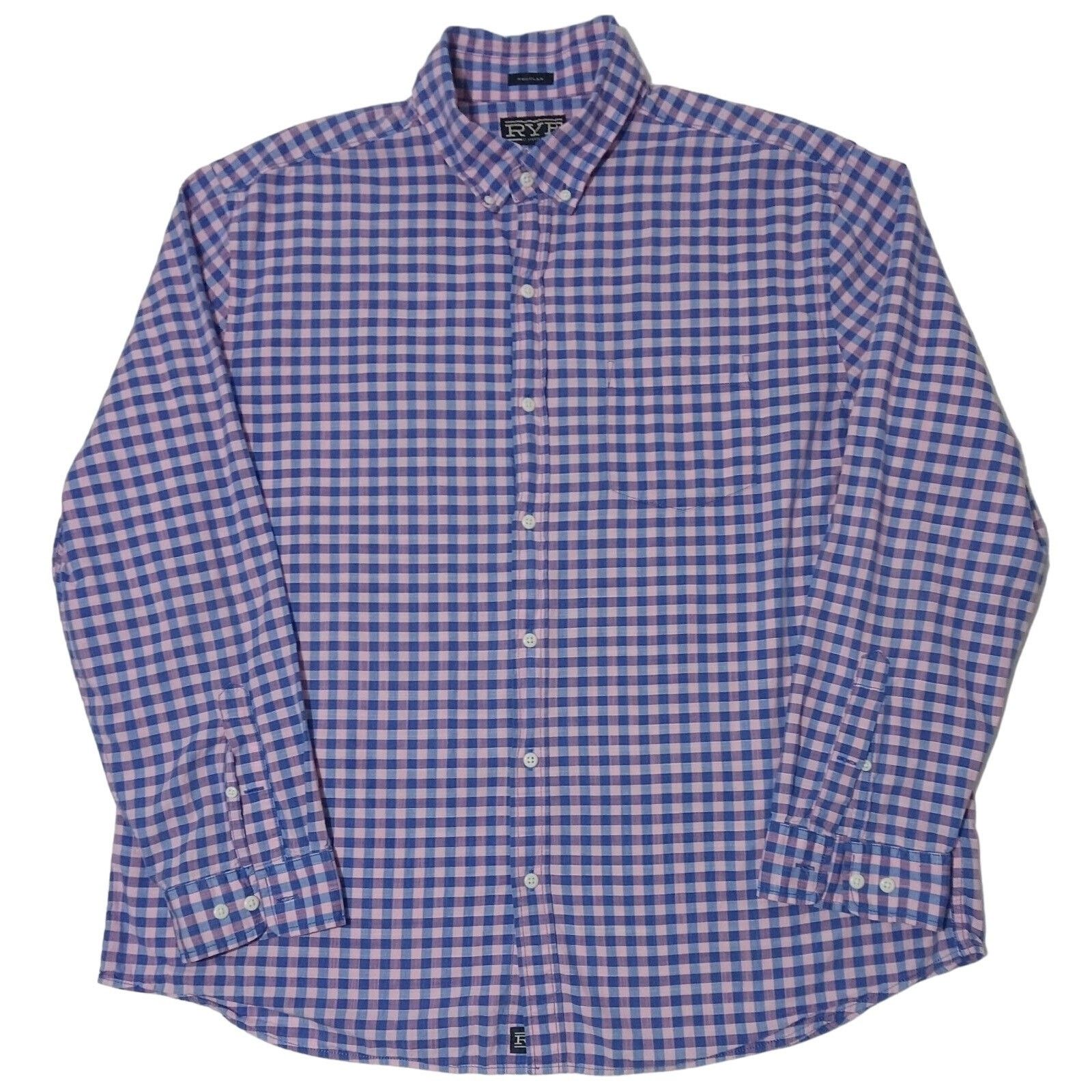 & Other Stories Rye Shirt 2XL By Hawker Rye Mens Button Up Long Sleeve Plaid Size US XXL / EU 58 / 5 - 1 Thumbnail