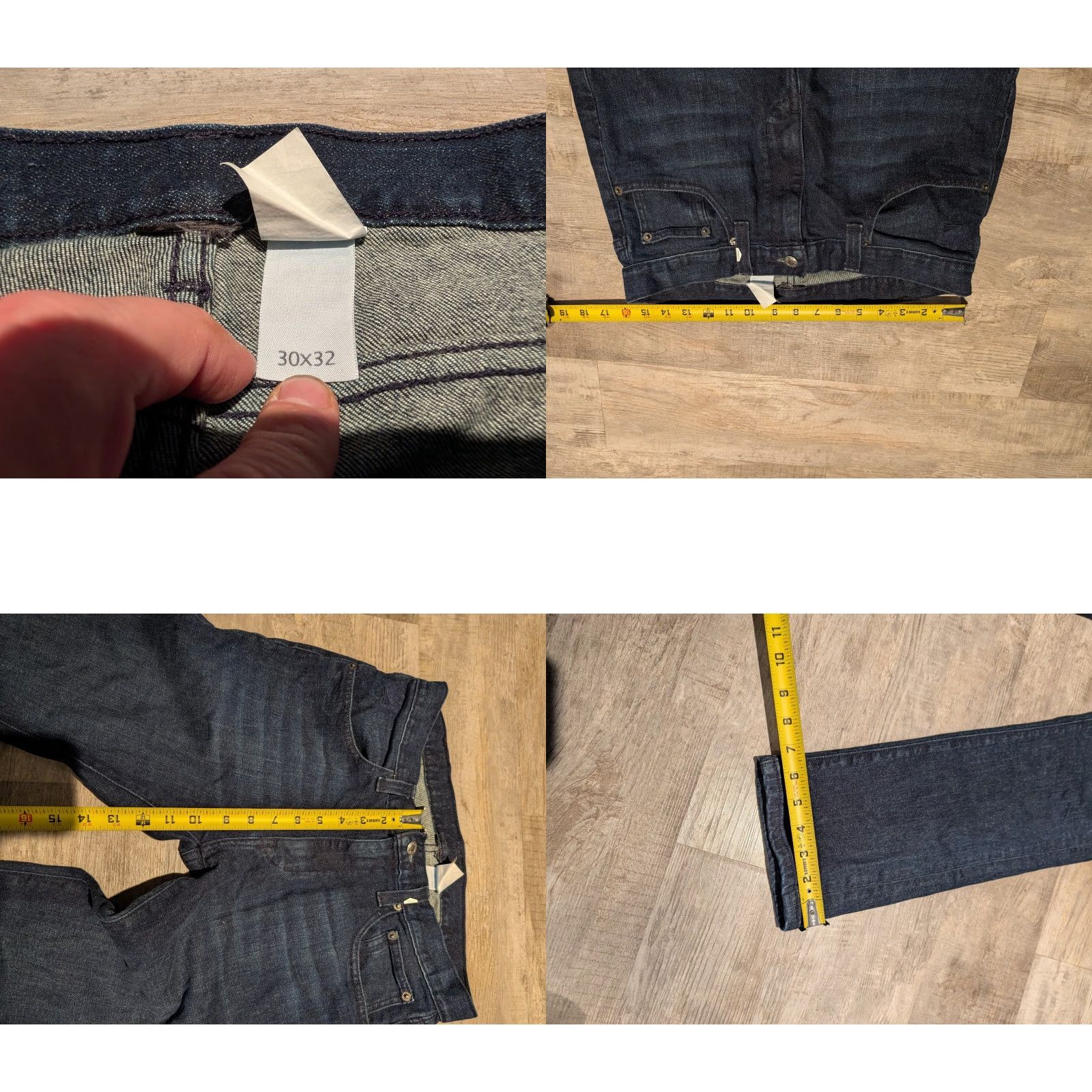Harley Davidson Harley-Davidson Men's Black Label Core Skinny Fit Dark Blue Jeans 99031-16VM 5-Pocket Denim Zip Button Slim Mid Rise Regular 30X32 Mens Jeans Blue Size US 30 / EU 46 - 8 Thumbnail