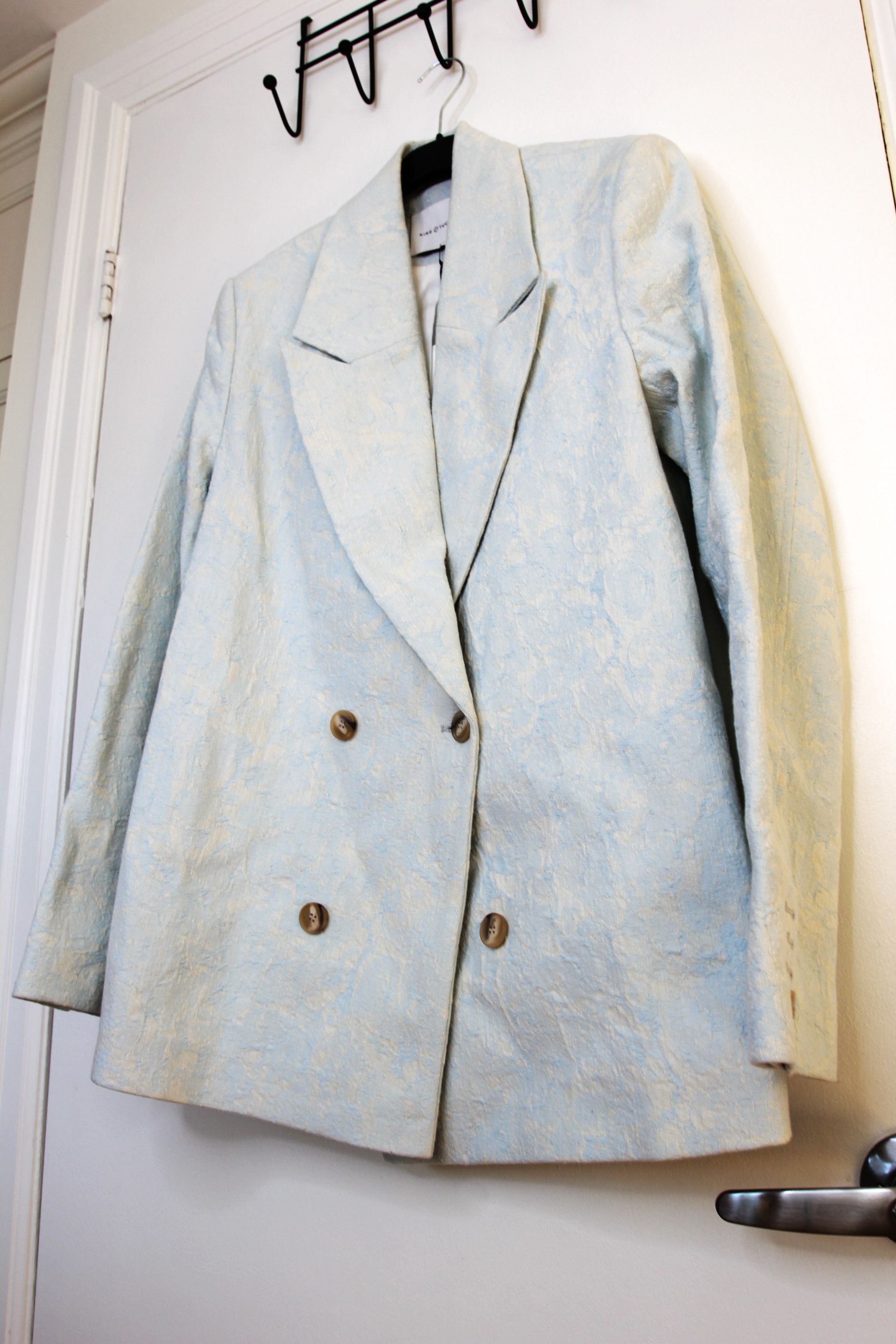 King & Tuckfield BNWT SS25 KING & TUCKFIELD FLORAL DENIM BLAZER JACKET S Size US S / EU 44-46 / 1 - 5 Thumbnail