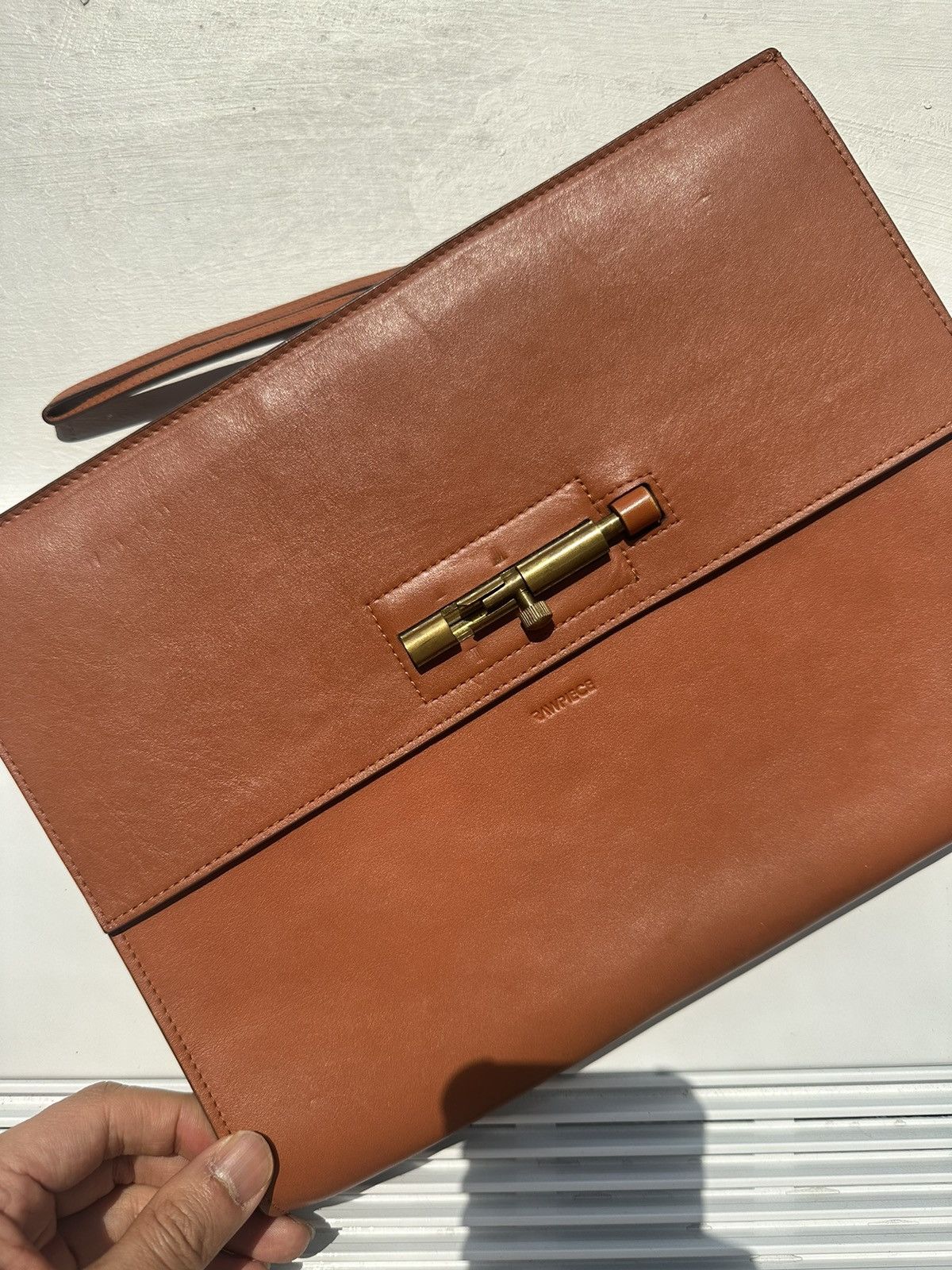 Vintage Rawpiece leather clutch Size ONE SIZE - 4 Thumbnail